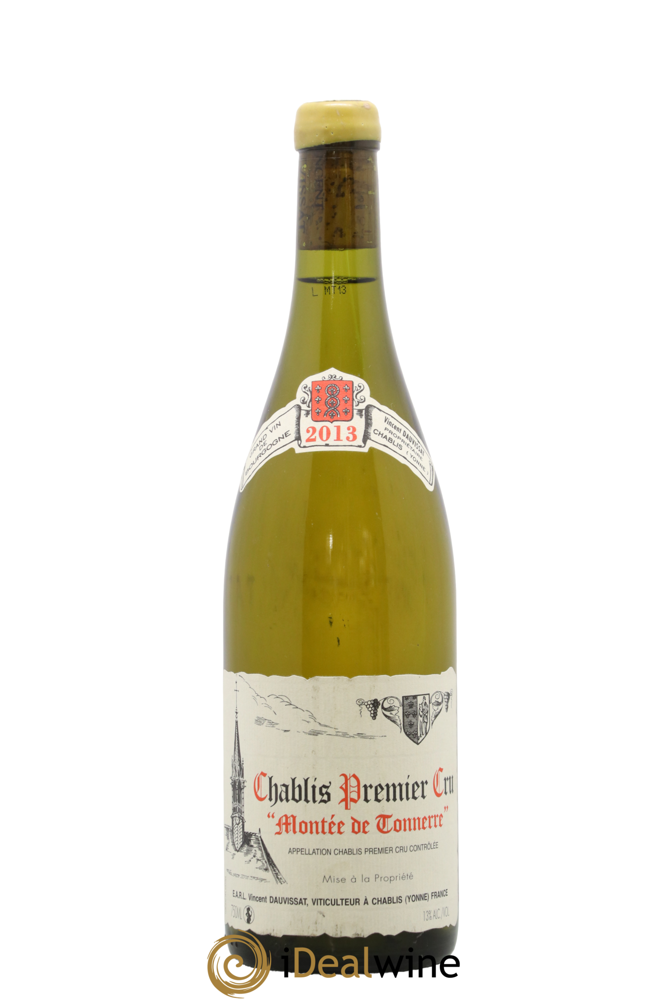 Chablis 1er Cru Montée de Tonnerre Vincent Dauvissat (Domaine) 2013 - Lotto di 1 bottiglia - 0
