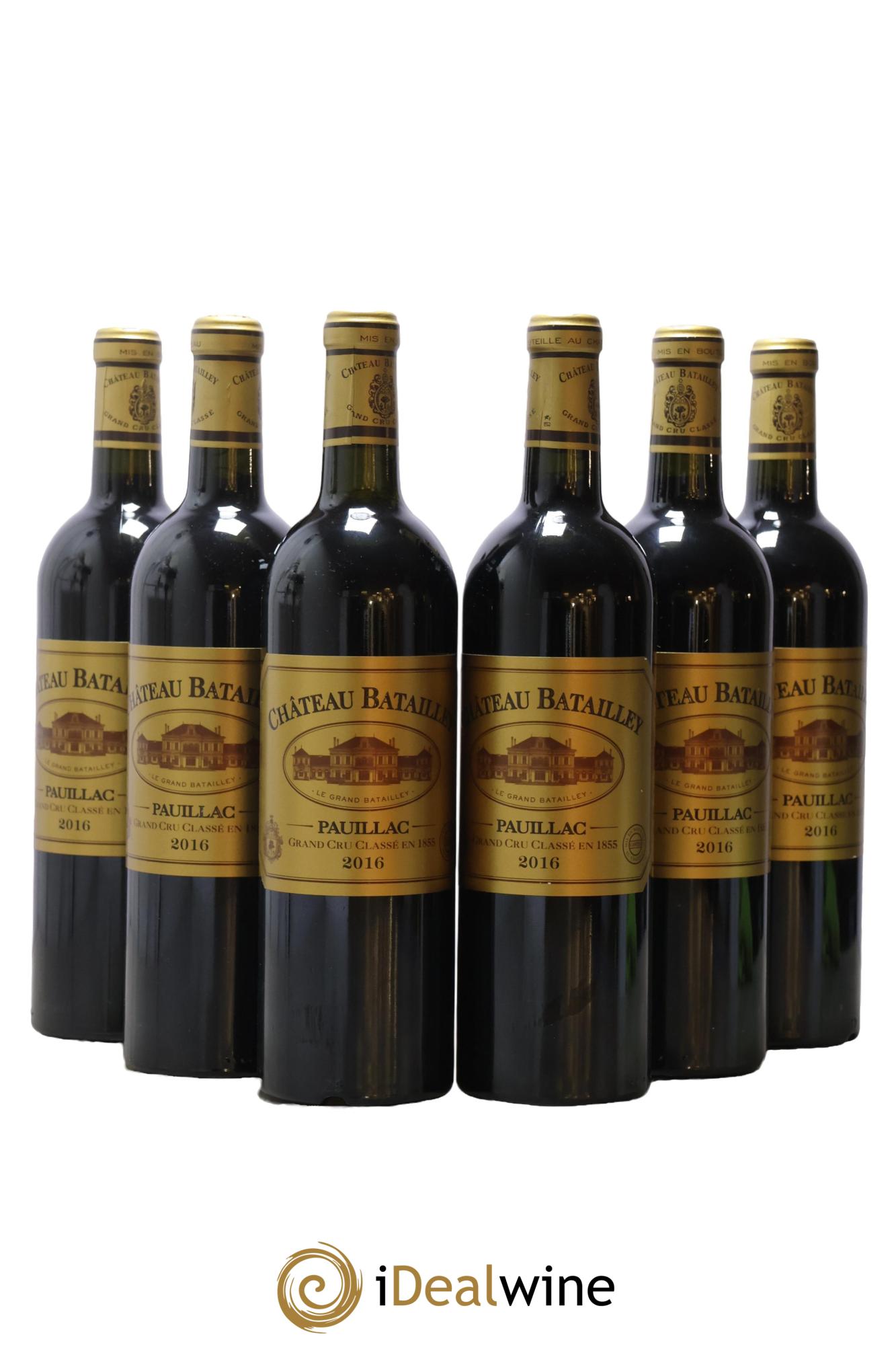 Château Batailley 5ème Grand Cru Classé 2016 - Lot of 6 bottles - 0