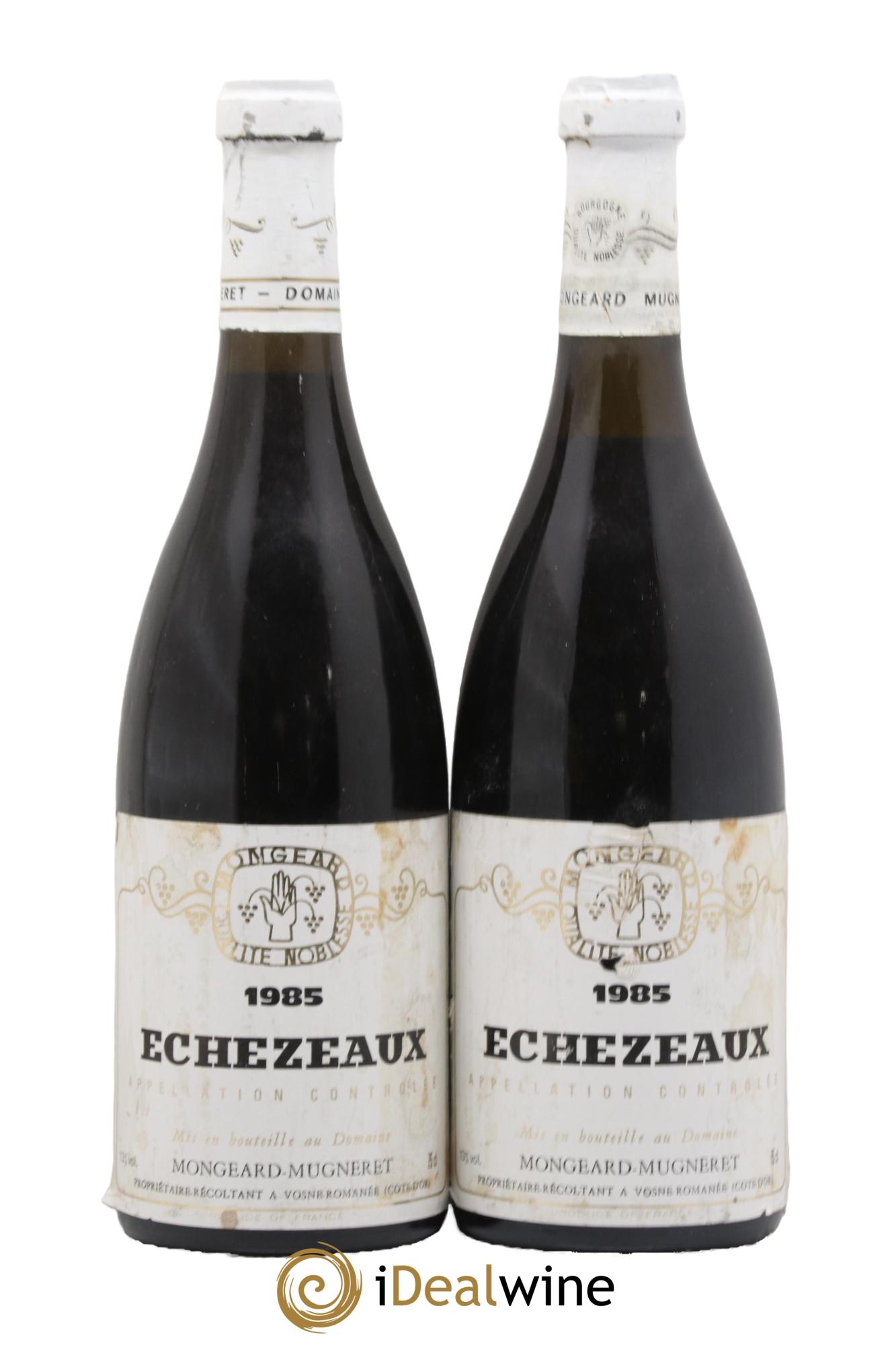 Echezeaux Grand Cru Mongeard-Mugneret (Domaine) 1985 - Lot of 2 bottles - 0