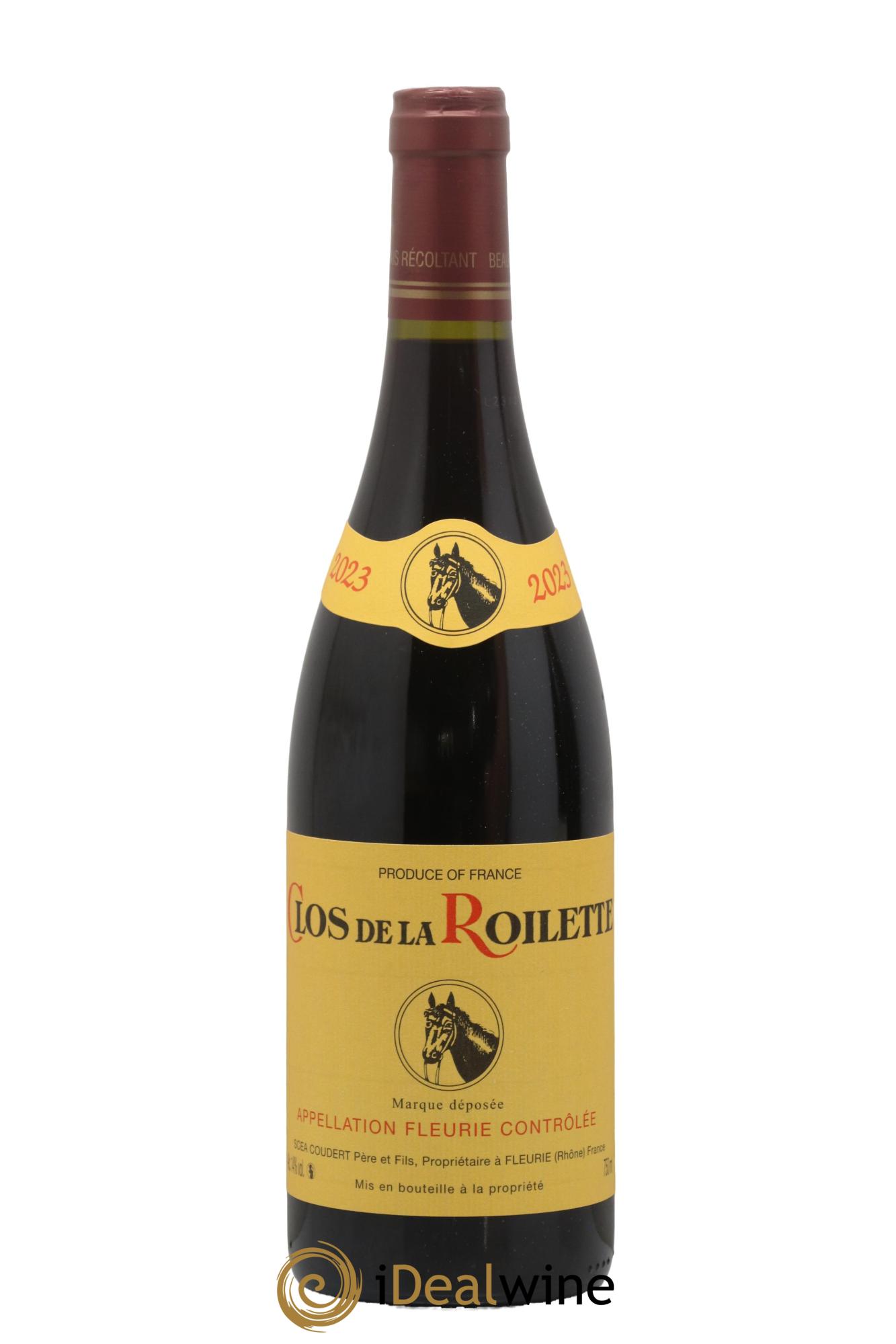 Fleurie Clos de la Roilette 2023 - Posten von 1 Flasche - 0