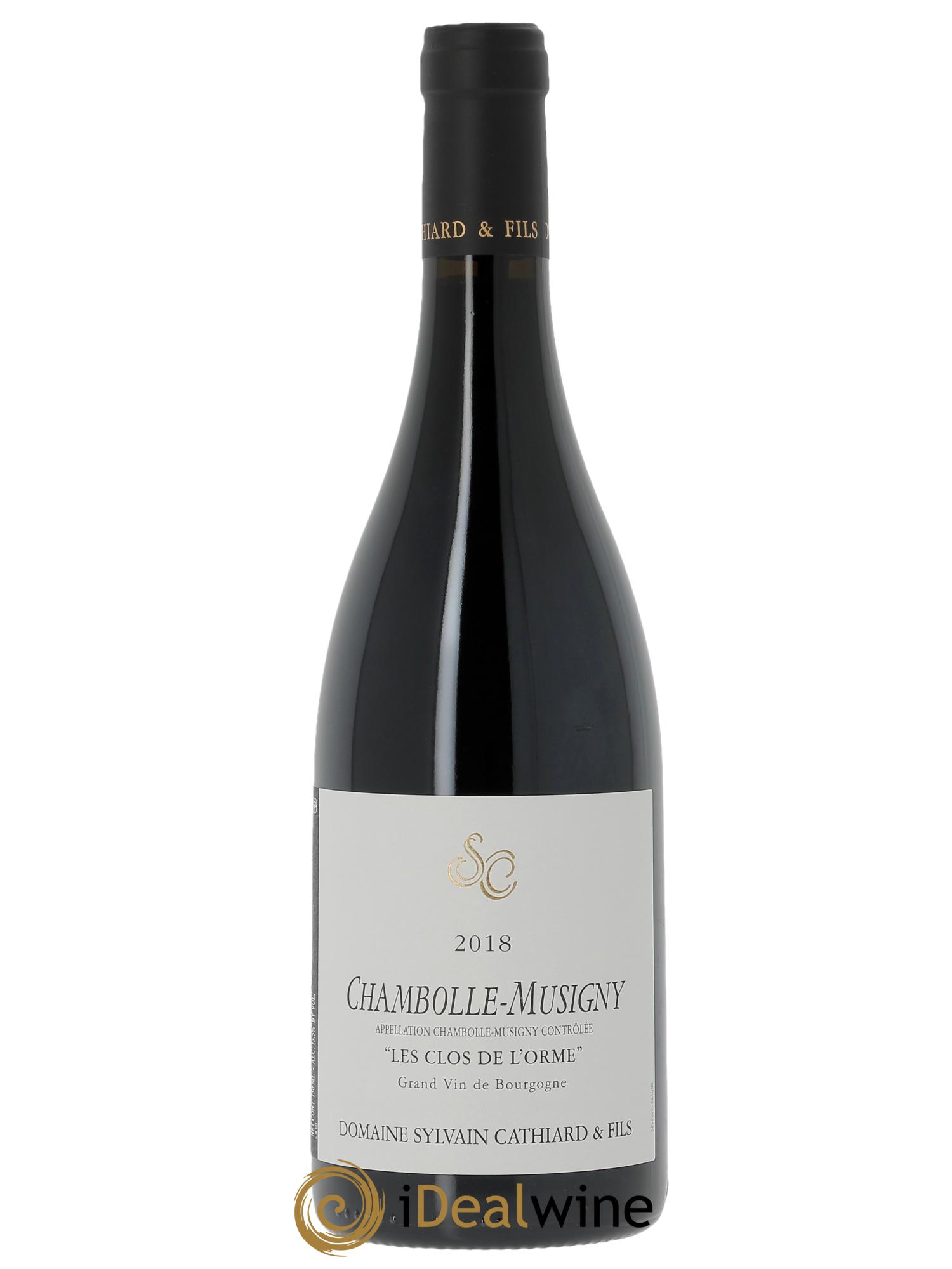 Chambolle-Musigny Les Clos de l'Orme Sylvain Cathiard & Fils 2018 - Lot of 1 bottle - 0