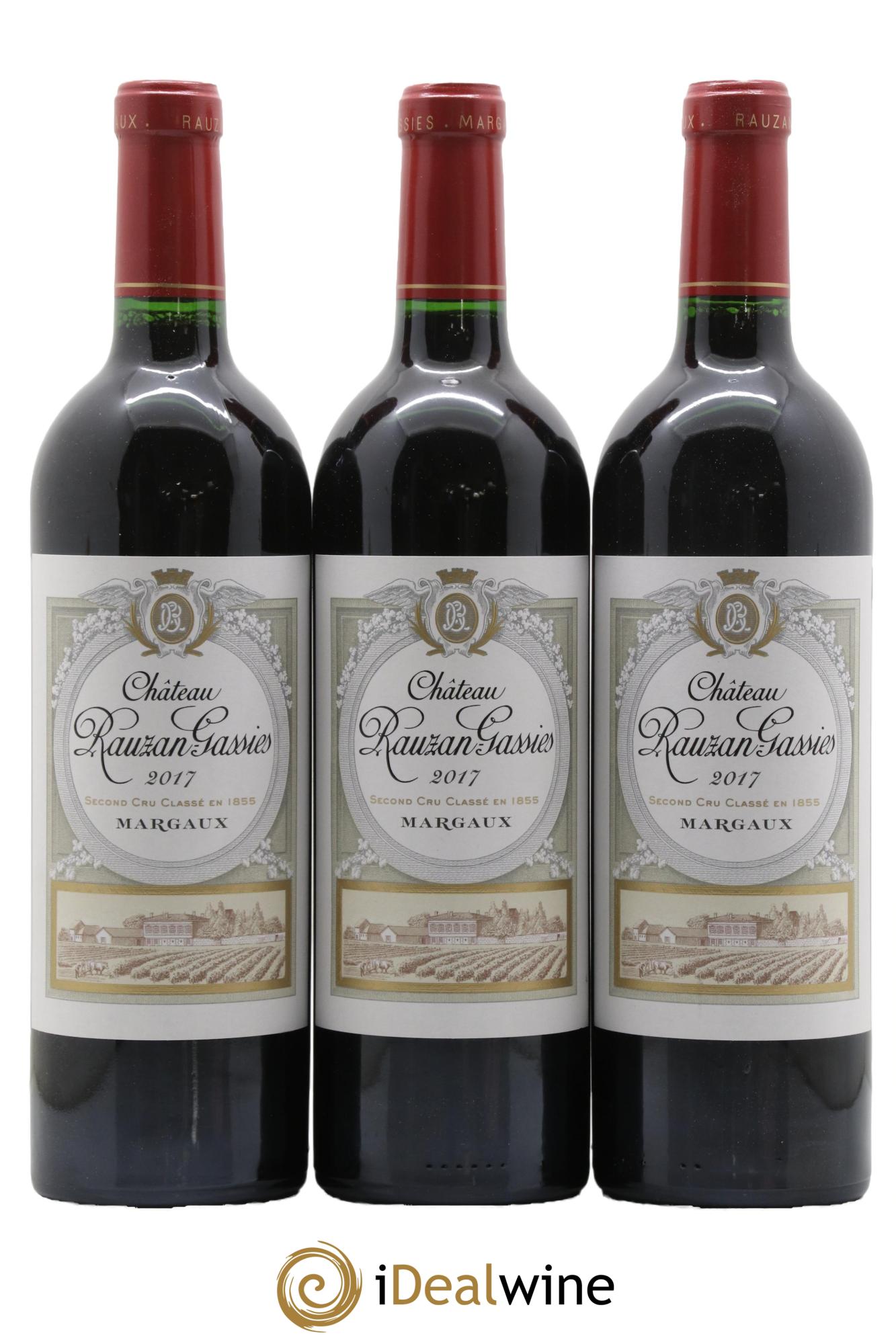 Château Rauzan-Gassies 2ème Grand Cru Classé  2017 - Posten von 6 Flaschen - 1