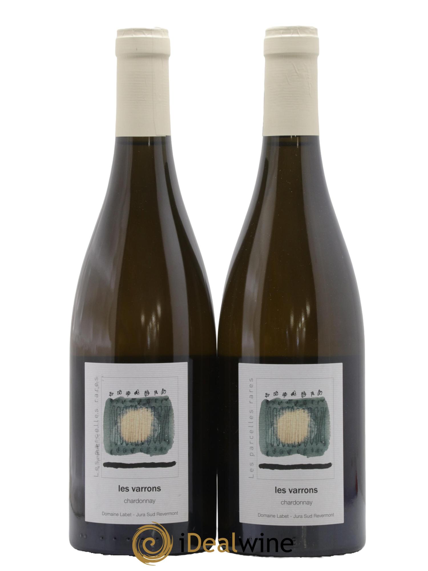Côtes du Jura Chardonnay Les Varrons Romain - Julien - Charline Labet 2022 - Lot de 2 bouteilles - 0
