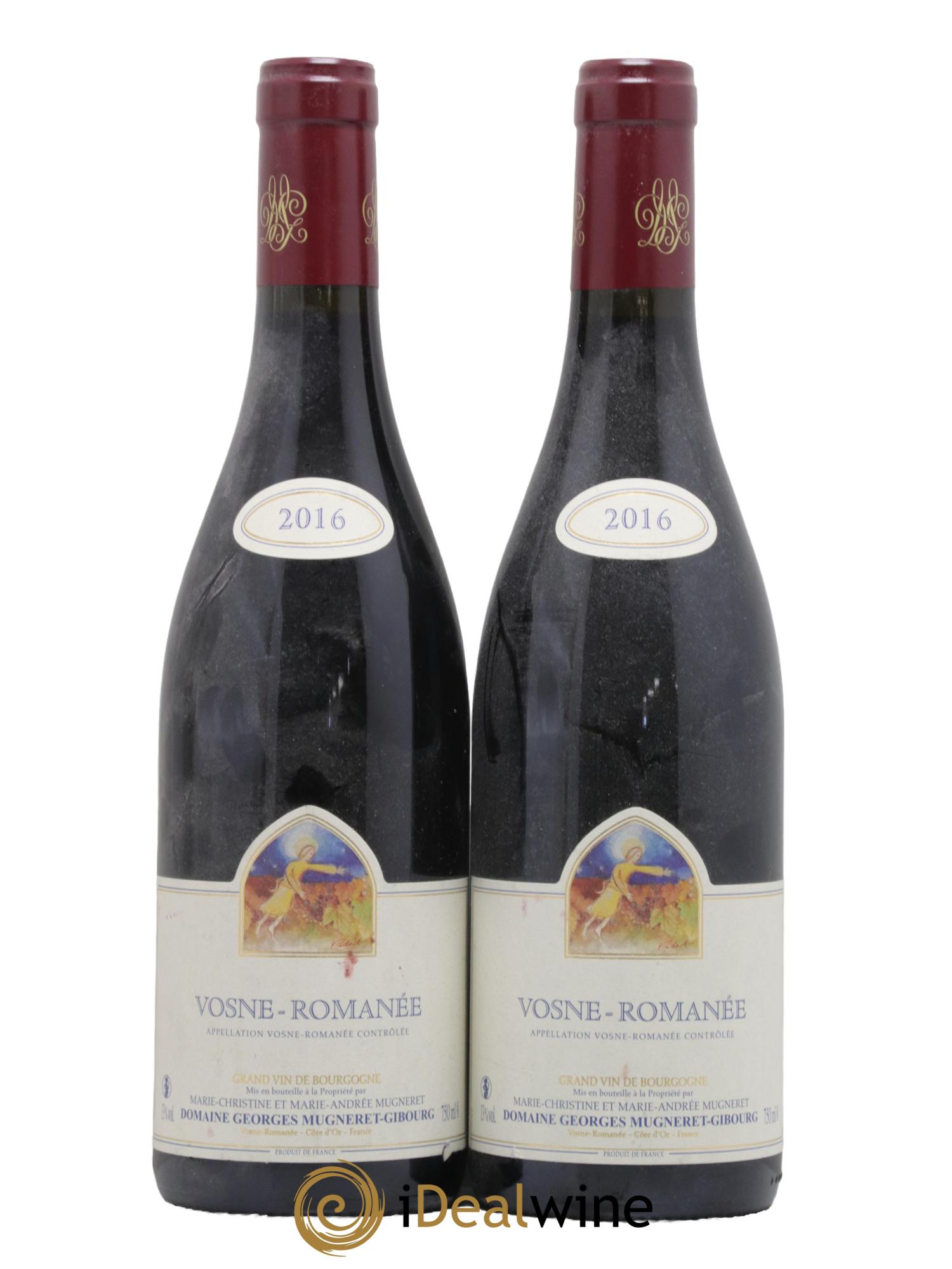 Vosne-Romanée Mugneret-Gibourg (Domaine) 2016 - Lot de 2 bouteilles - 0