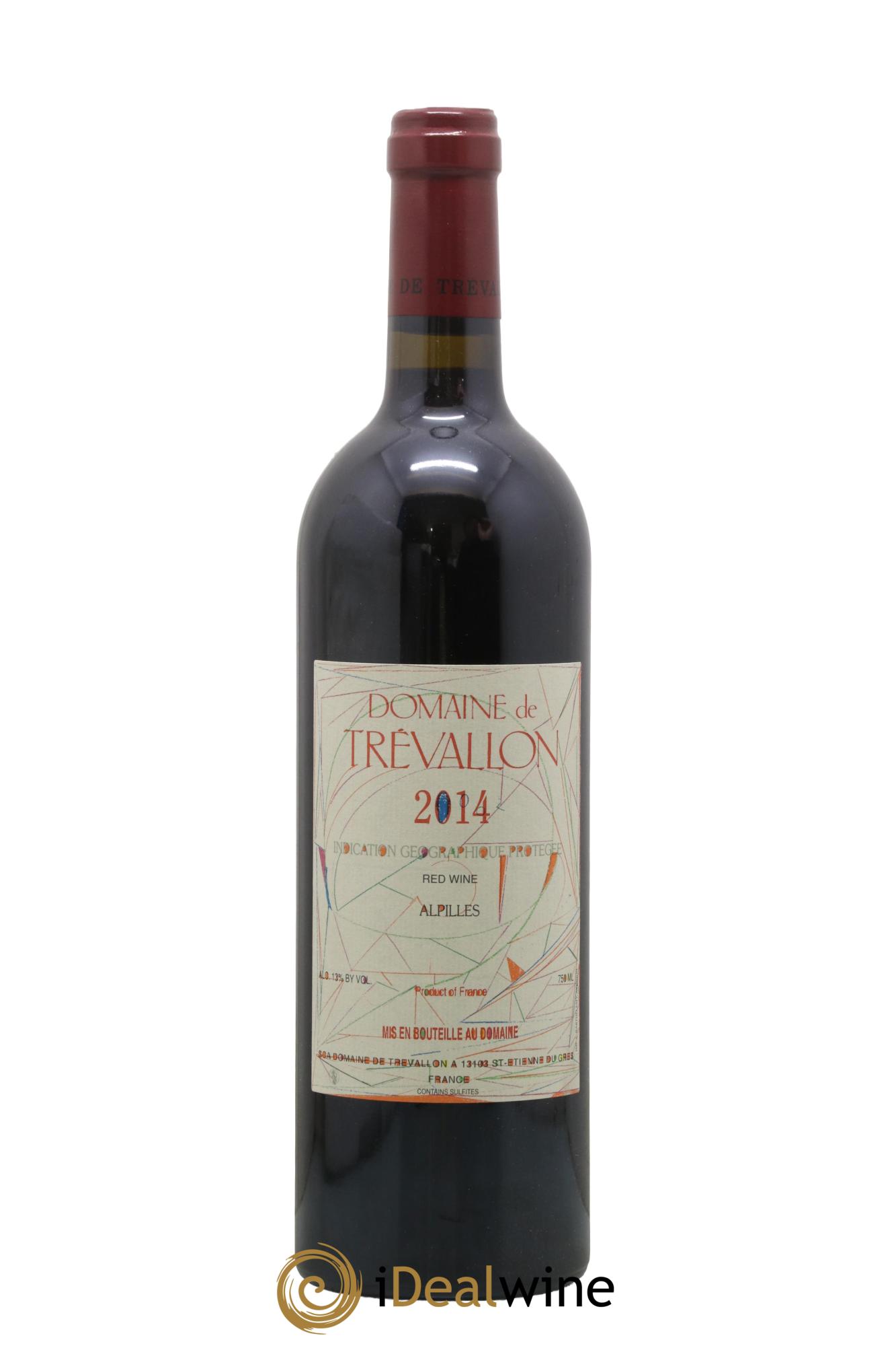 IGP Alpilles Trévallon (Domaine de) Eloi Dürrbach 2014 - Lot of 1 bottle - 0