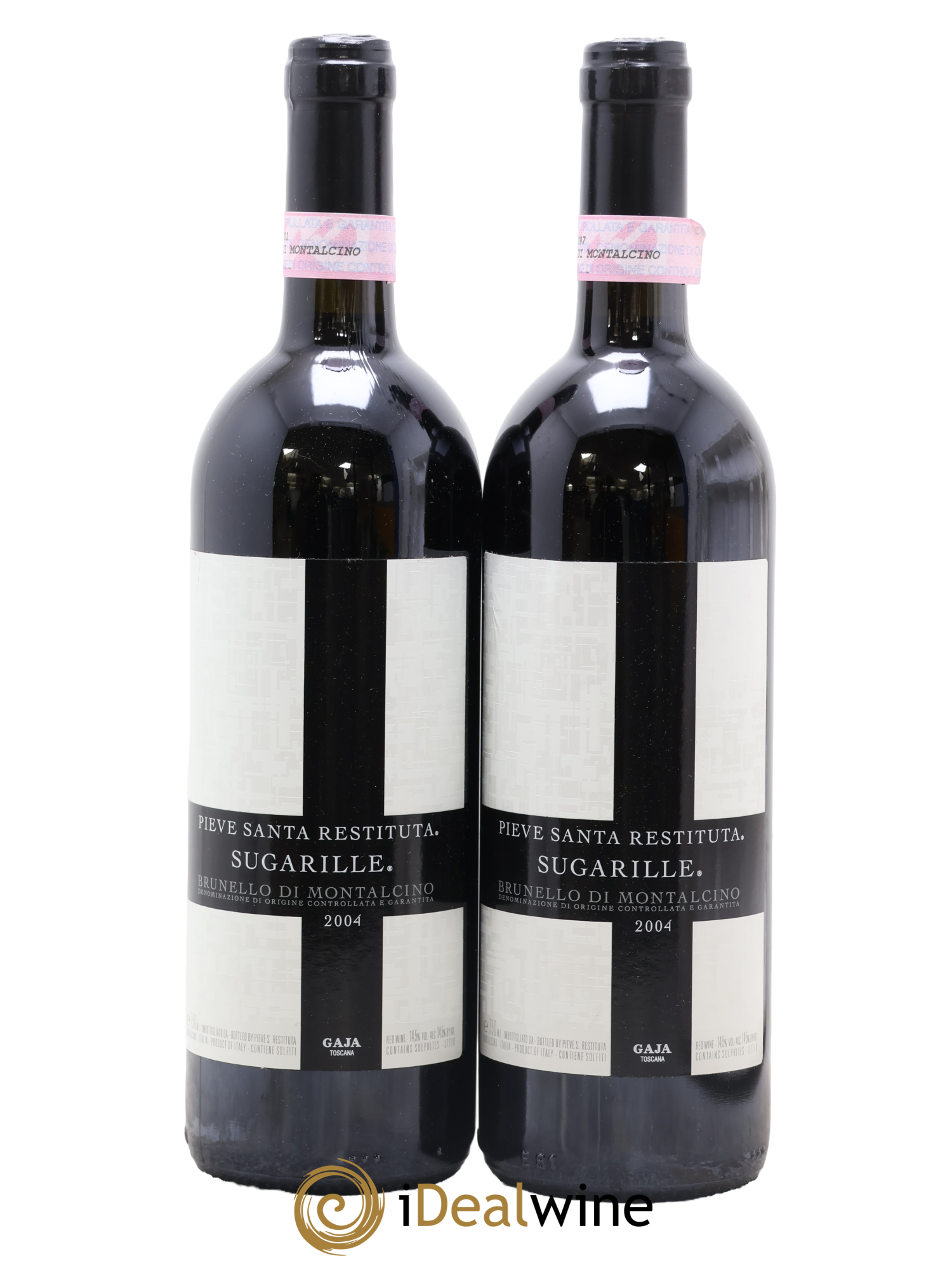 Brunello di Montalcino DOCG Pieve Santa Restituta - Sugarille Angelo Gaja 2004 - Lot de 2 bouteilles - 0