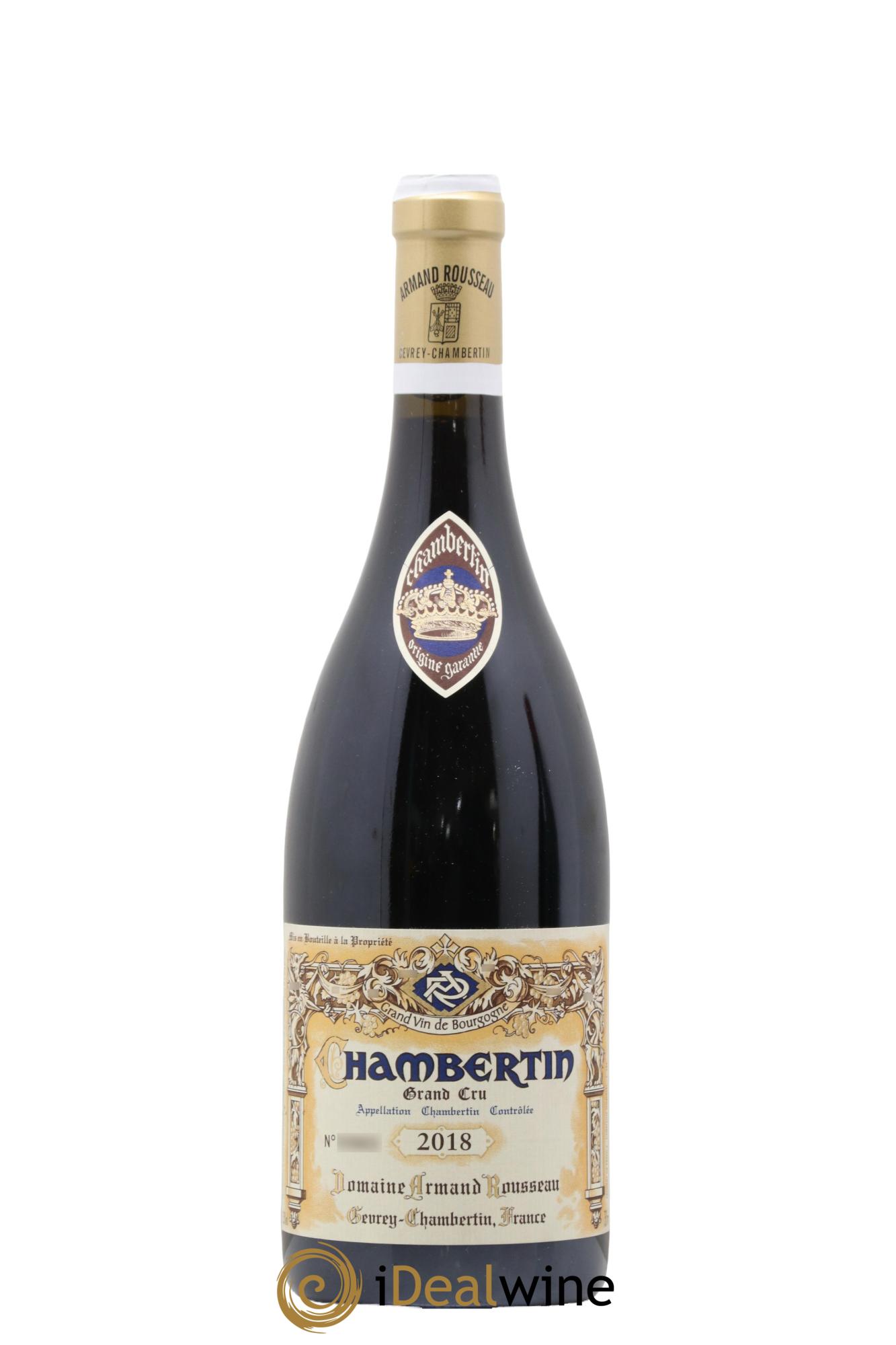 Chambertin Grand Cru Armand Rousseau (Domaine) 2018 - Posten von 1 Flasche - 0