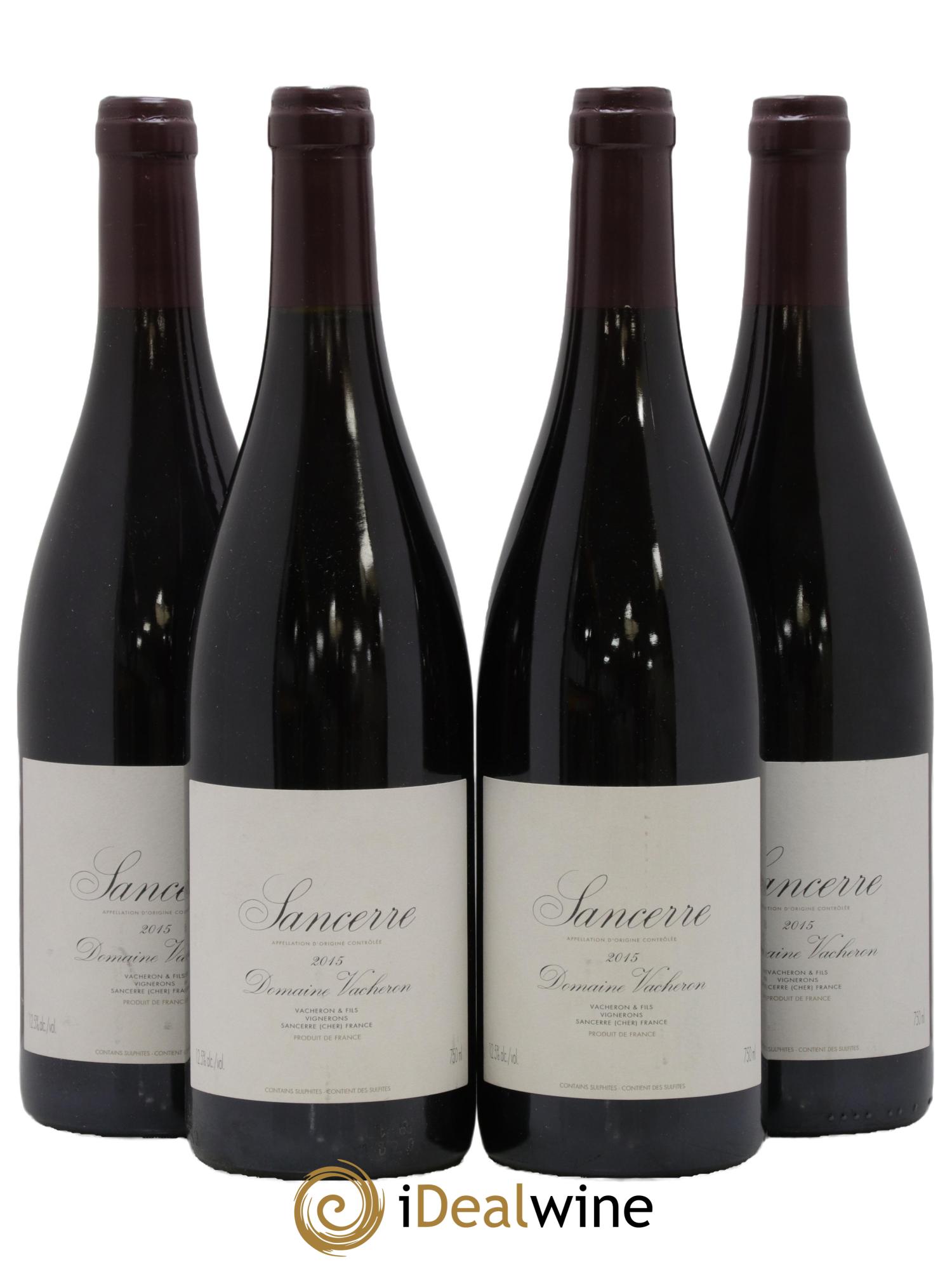 Sancerre Domaine Vacheron et Fils 2015 - Lot de 4 bouteilles - 0