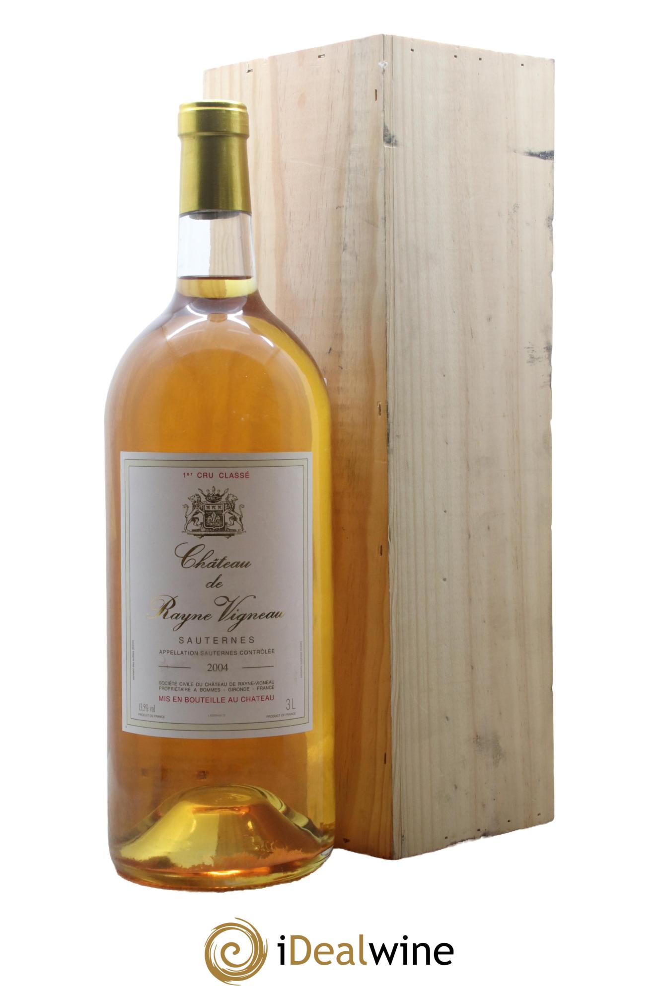 Château de Rayne Vigneau 1er Grand Cru Classé 2004 - Lotto di 1 jéroboam - 0