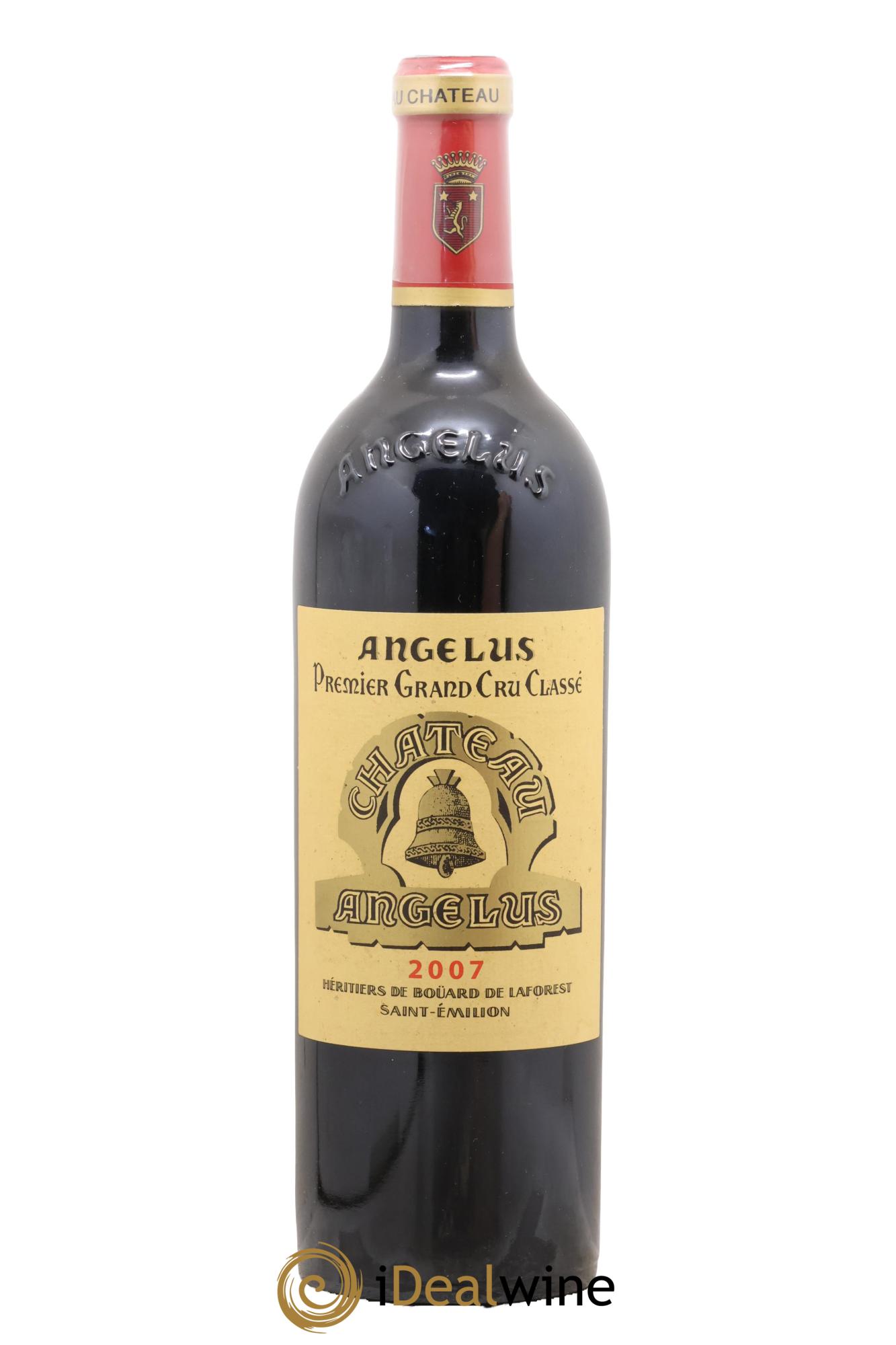 Château Angélus 1er Grand Cru Classé A 2007 - Lot de 1 bouteille - 0
