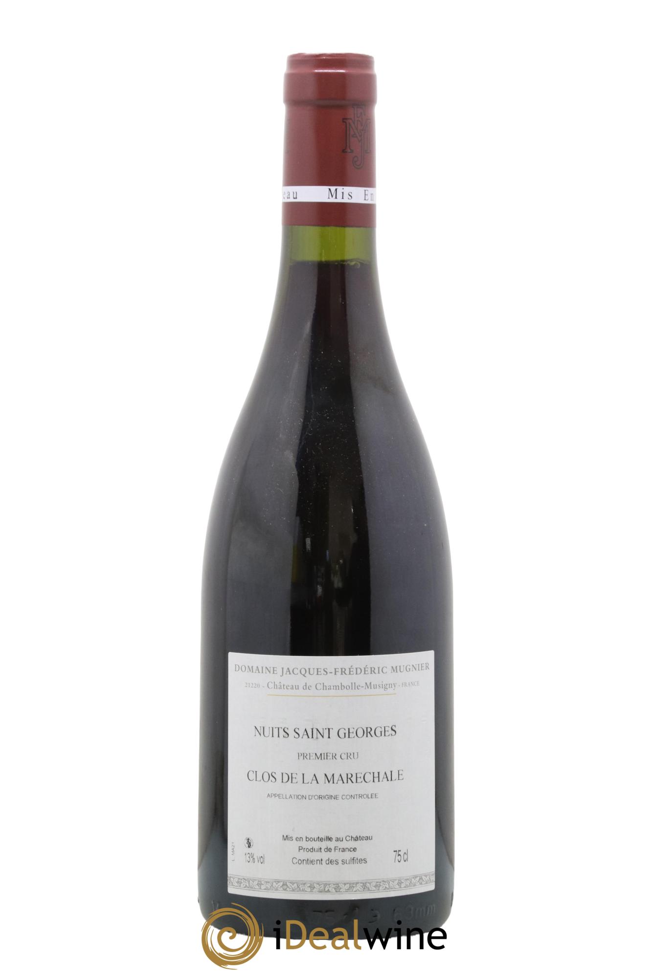 Nuits-Saint-Georges 1er Cru Clos de La Maréchale Jacques-Frédéric Mugnier 2021 - Lot de 1 bouteille - 1