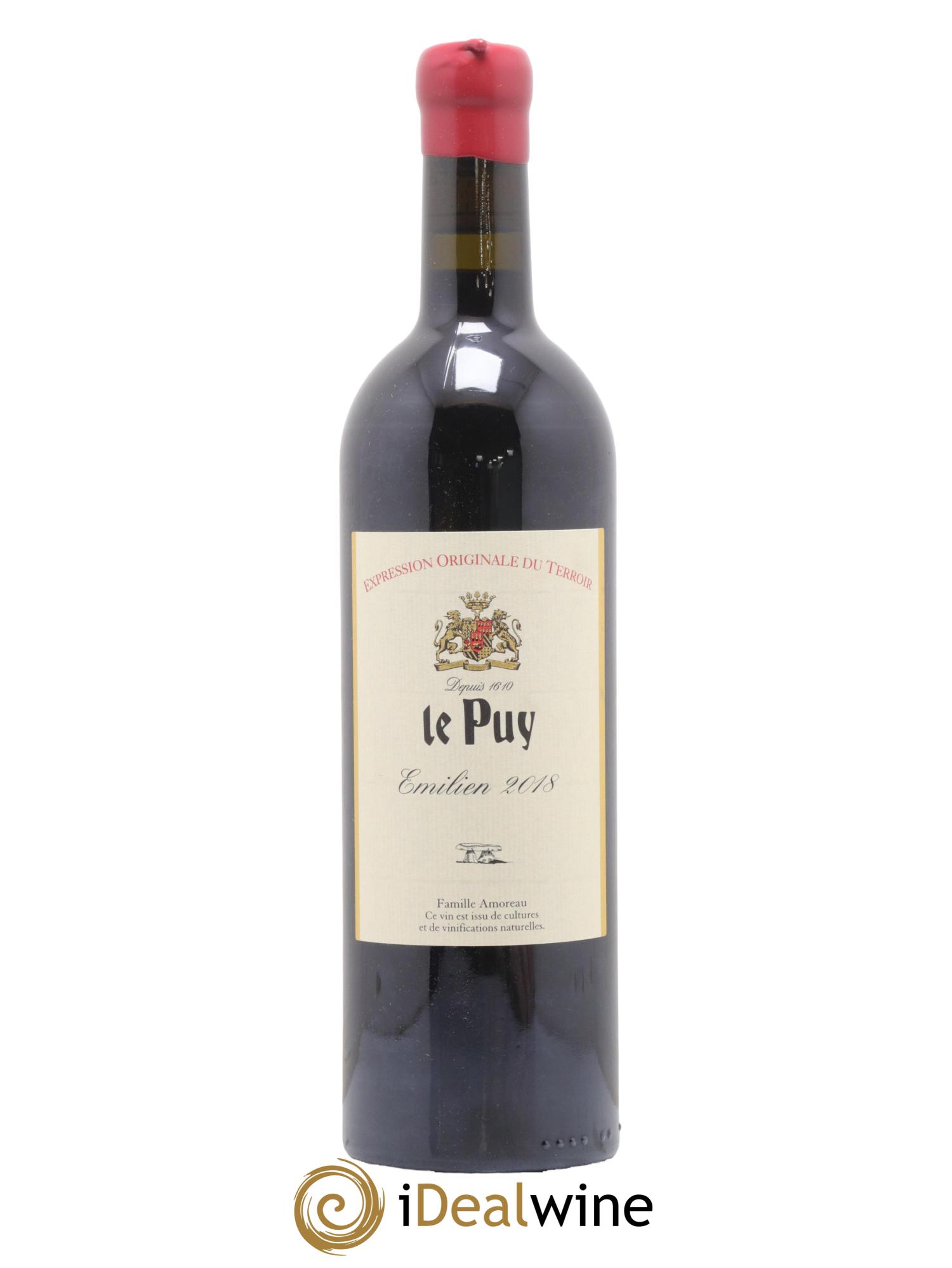 Le Puy - Cuvée Emilien 2018 - Lot de 1 bouteille - 0