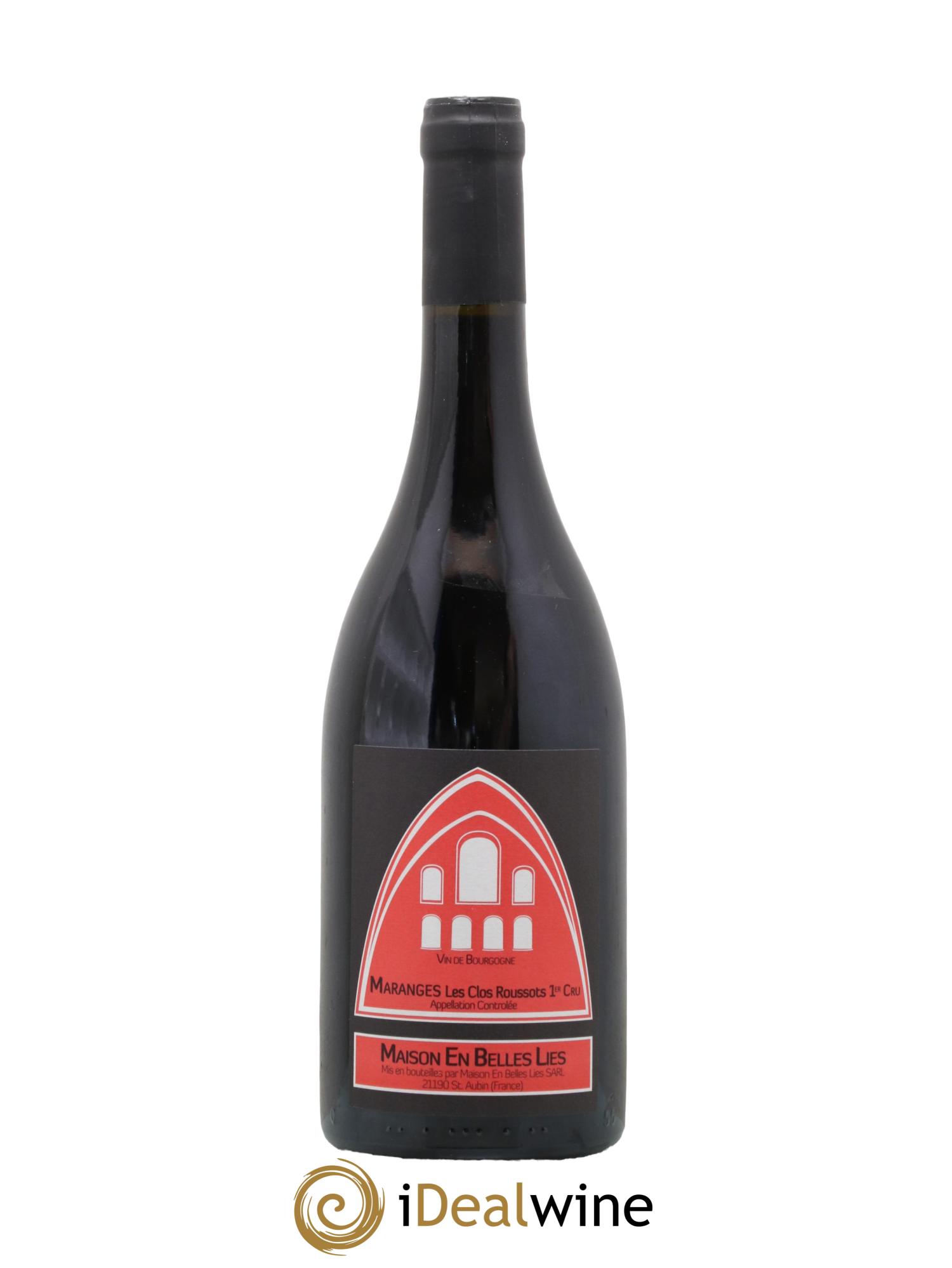 Maranges 1er Cru Les Clos Roussots Maison En Belles Lies 2019 - Lot de 1 bouteille - 0