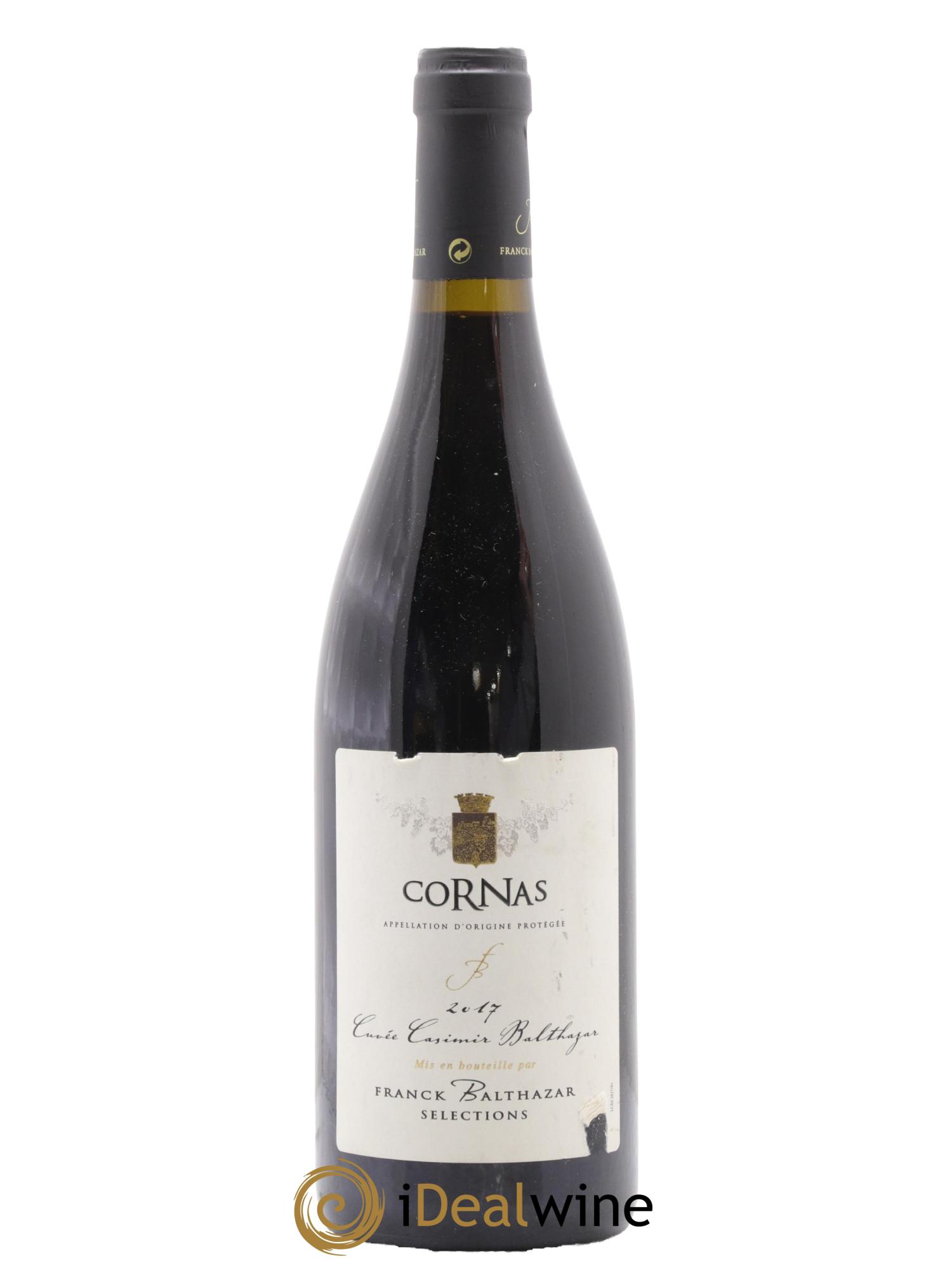 Cornas Cuvée Casimir Balthazar Franck Balthazar (Domaine) 2017 - Lot de 1 bouteille - 0
