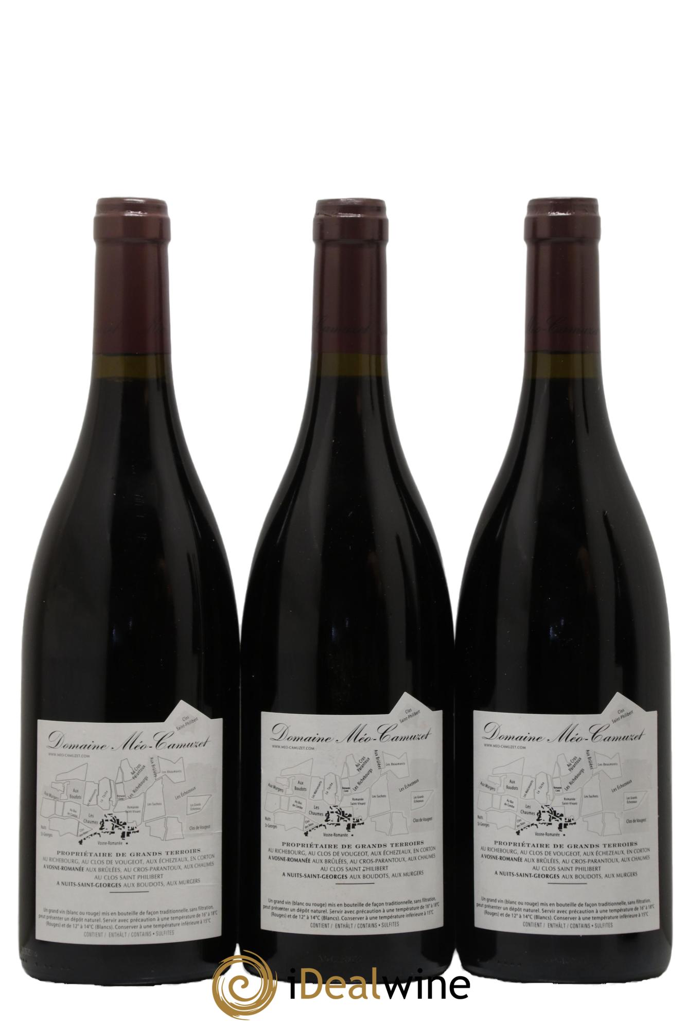 Vosne-Romanée Méo-Camuzet (Domaine) 2015 - Lot de 3 bouteilles - 1