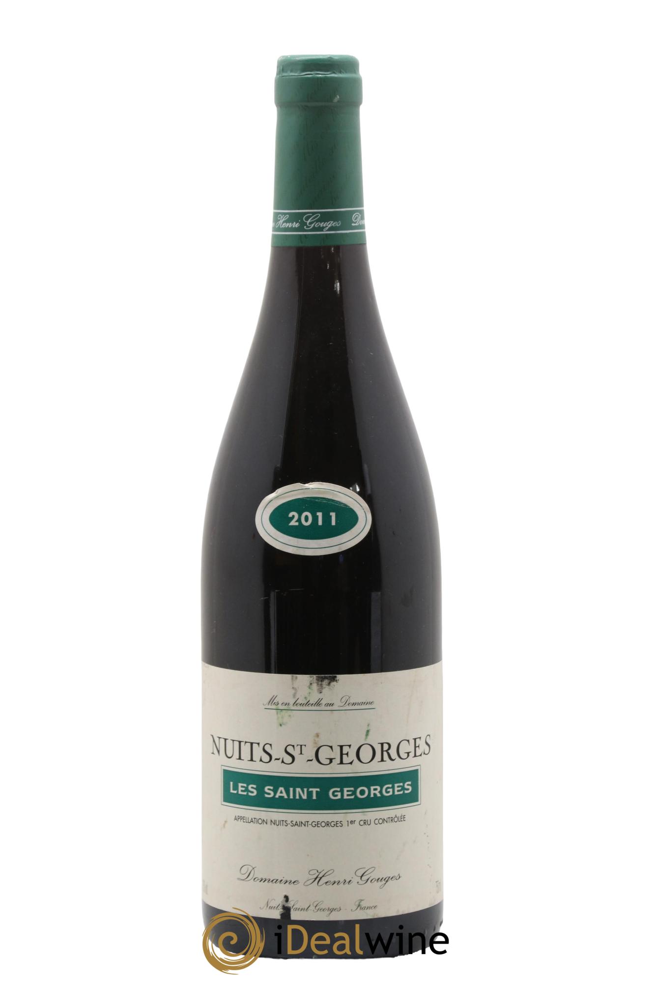 Nuits-Saint-Georges 1er Cru Les Saints Georges Henri Gouges 2011 - Posten von 1 Flasche - 0