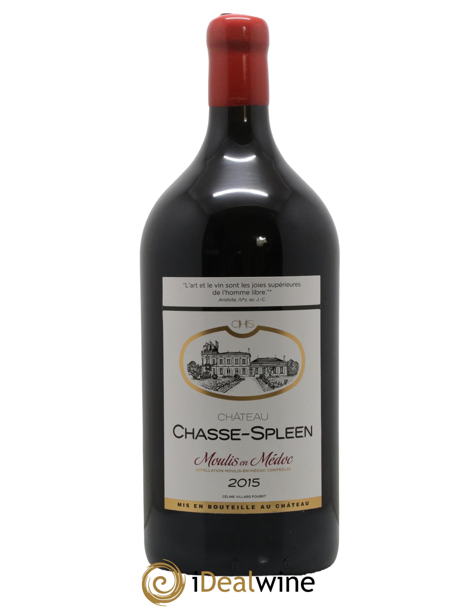 Château Chasse Spleen 2015 - Posten von 1 Doppel-Magnum - 1