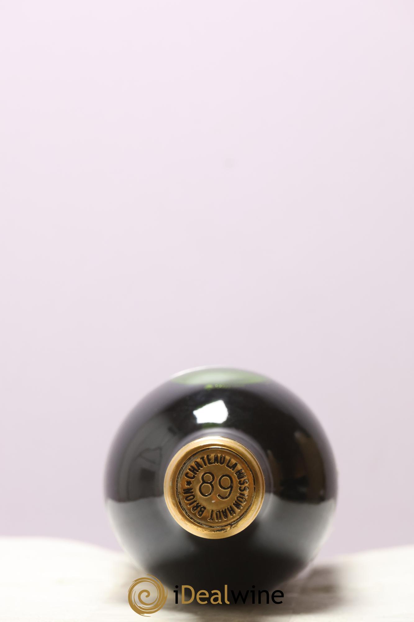 Château la Mission Haut-Brion Cru Classé de Graves 1989 - Lot de 3 bouteilles - 1