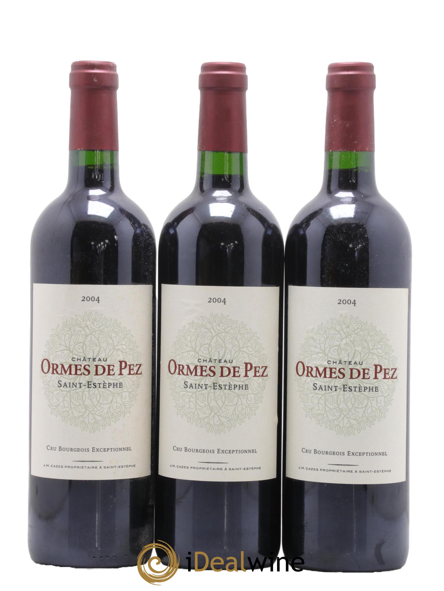 Château les Ormes de Pez 2004 - Posten von 6 Flaschen - 1