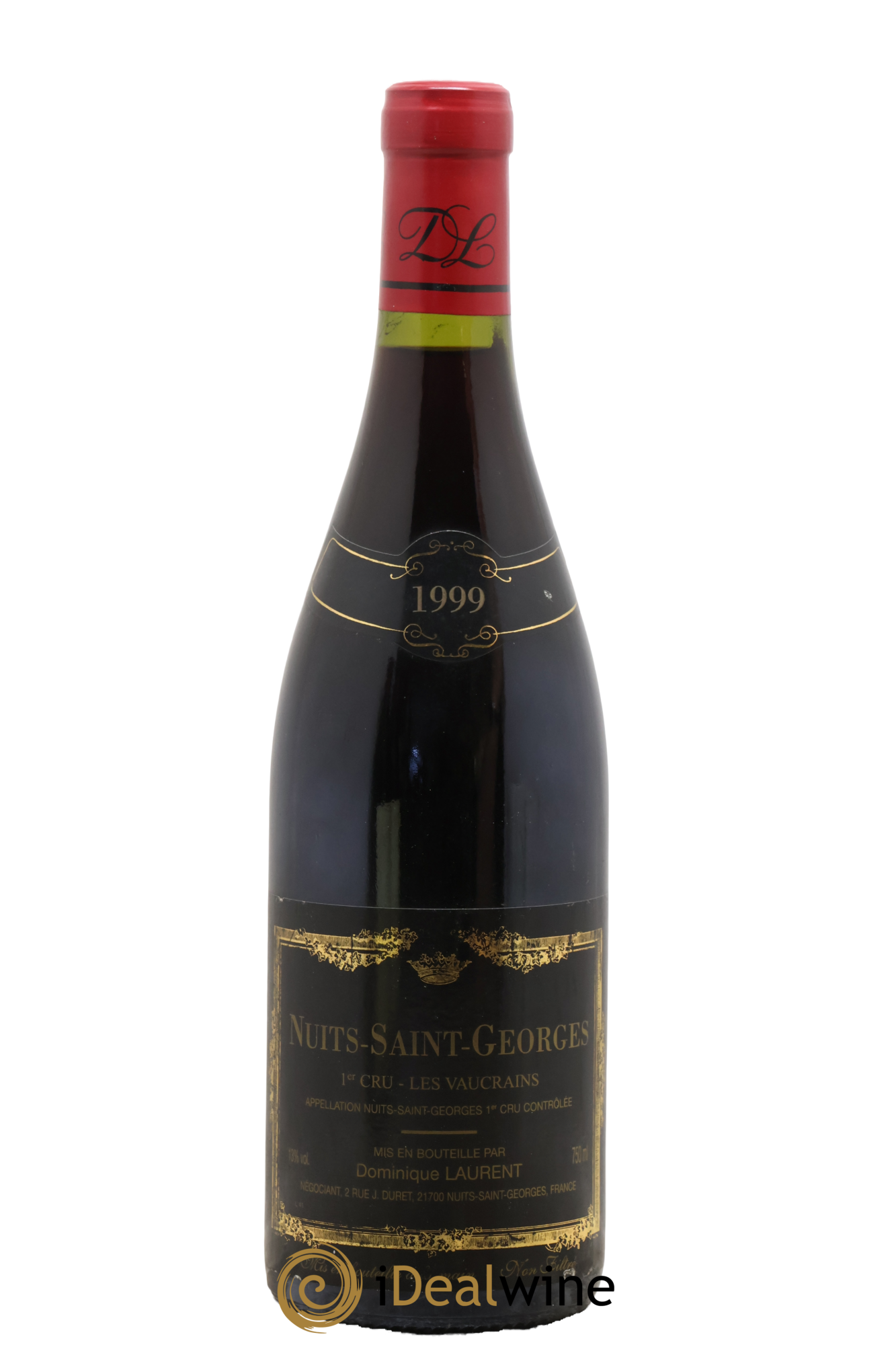 Nuits-Saint-Georges 1er Cru Les Vaucrains Dominique Laurent 1999 - Posten von 1 Flasche - 0