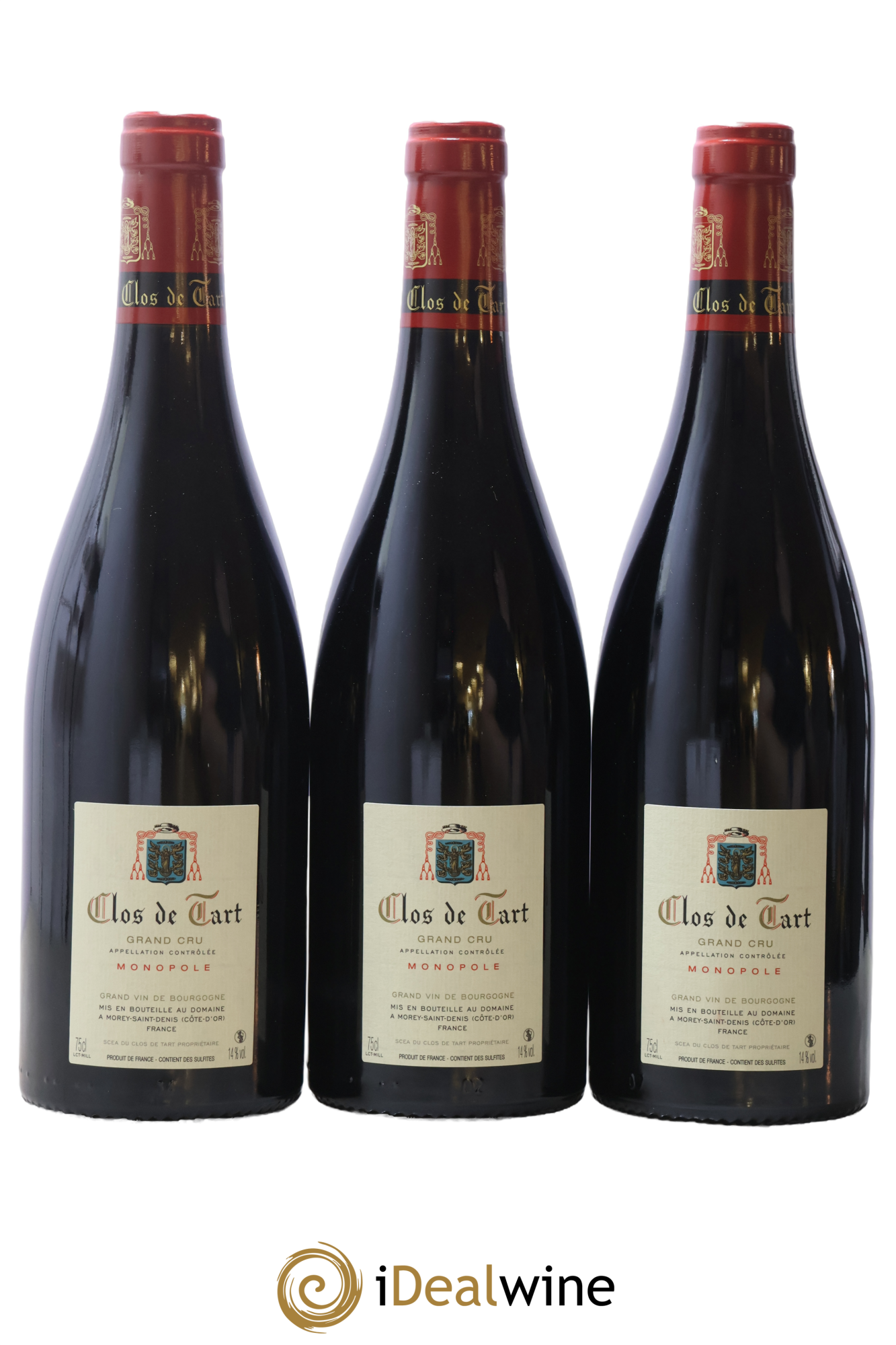 Clos de Tart Grand Cru Clos de Tart 2018 - Lote de 3 botellas - 1