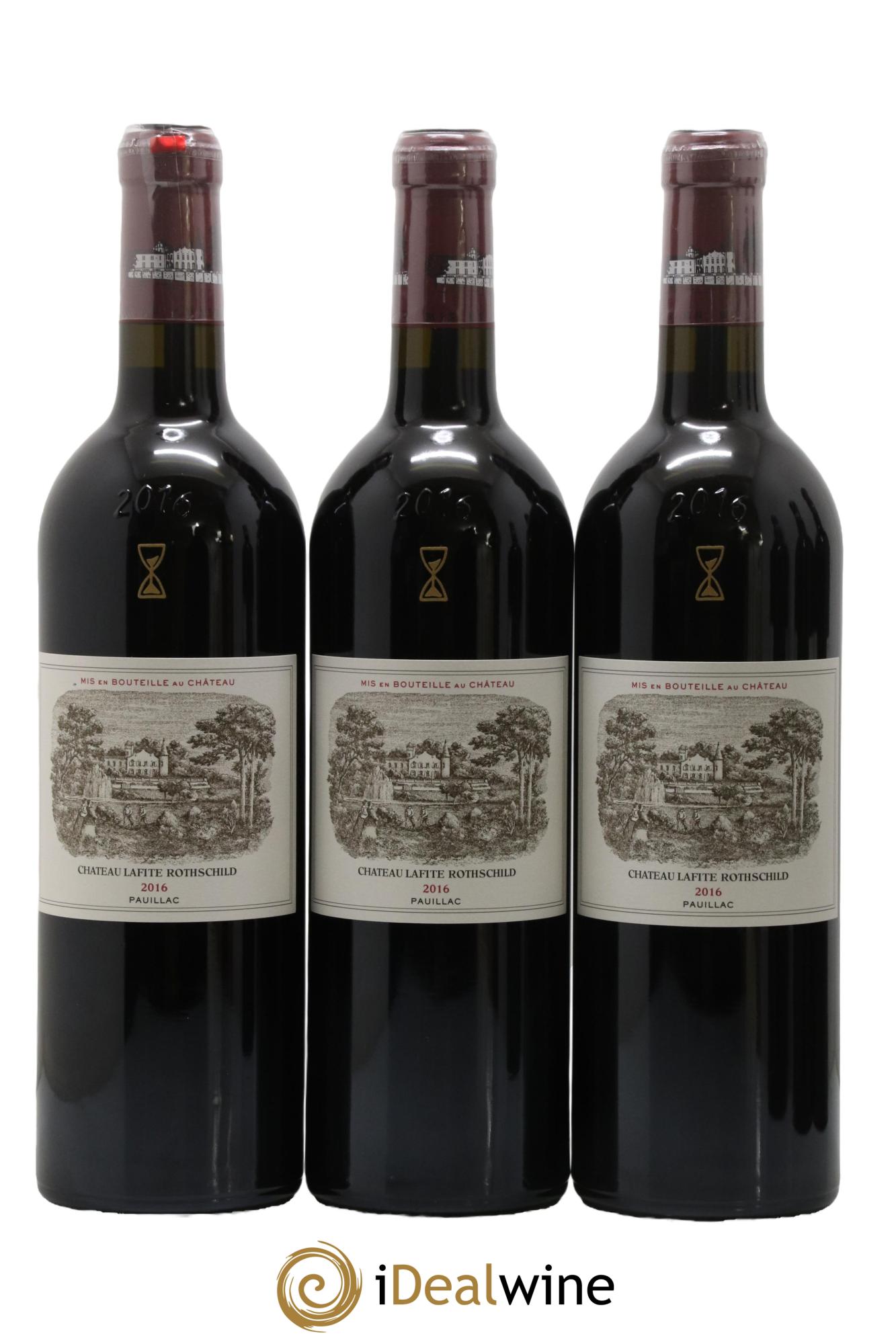 Château Lafite Rothschild 1er Grand Cru Classé 2016 - Lot de 6 bouteilles - 1