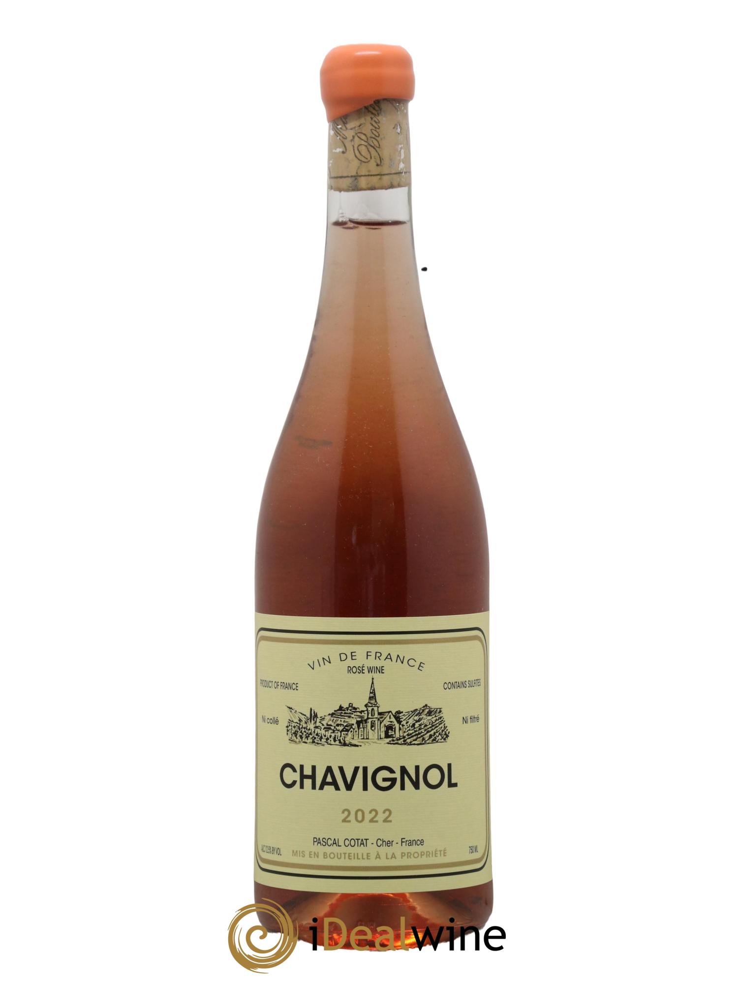 Vin de France Chavignol Pascal Cotat 2022 - Lot de 1 bouteille - 0