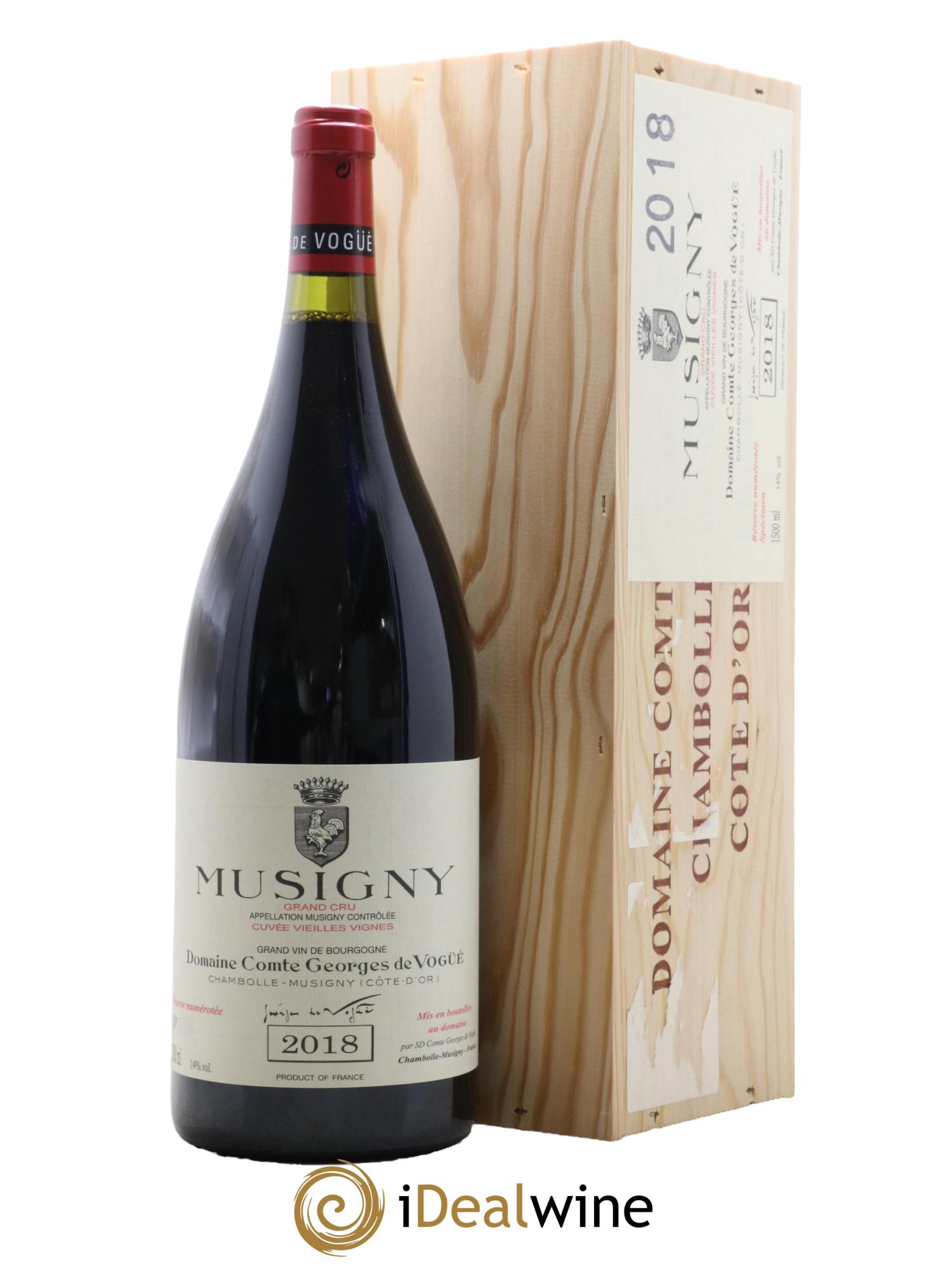 Musigny Grand Cru Cuvée Vieilles Vignes Comte Georges de Vogüé 2018 - Lot de 1 magnum - 0