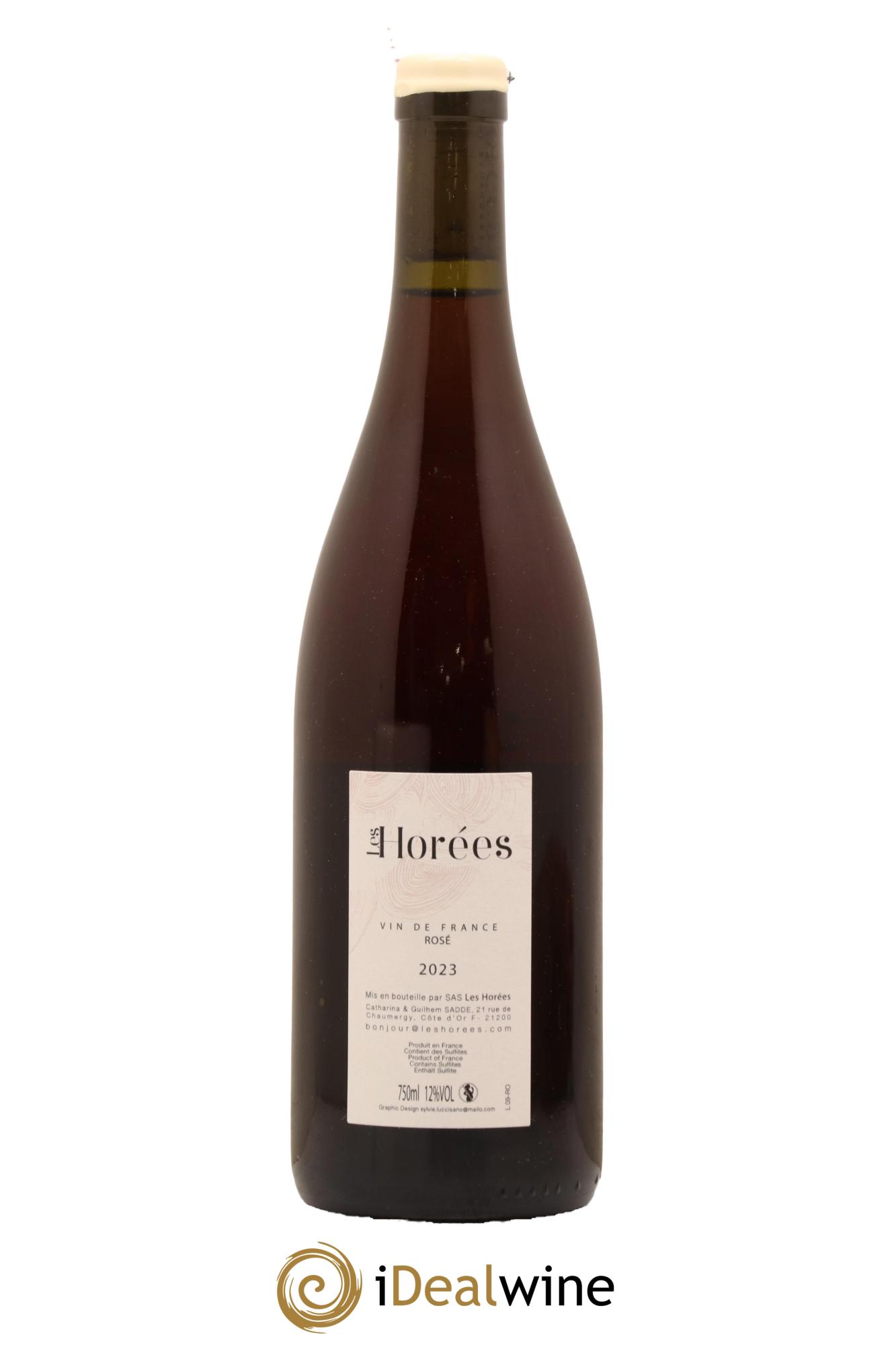 Bourgogne Rosé Bonheur Les Horées 2023 - Lot de 1 bouteille - 1