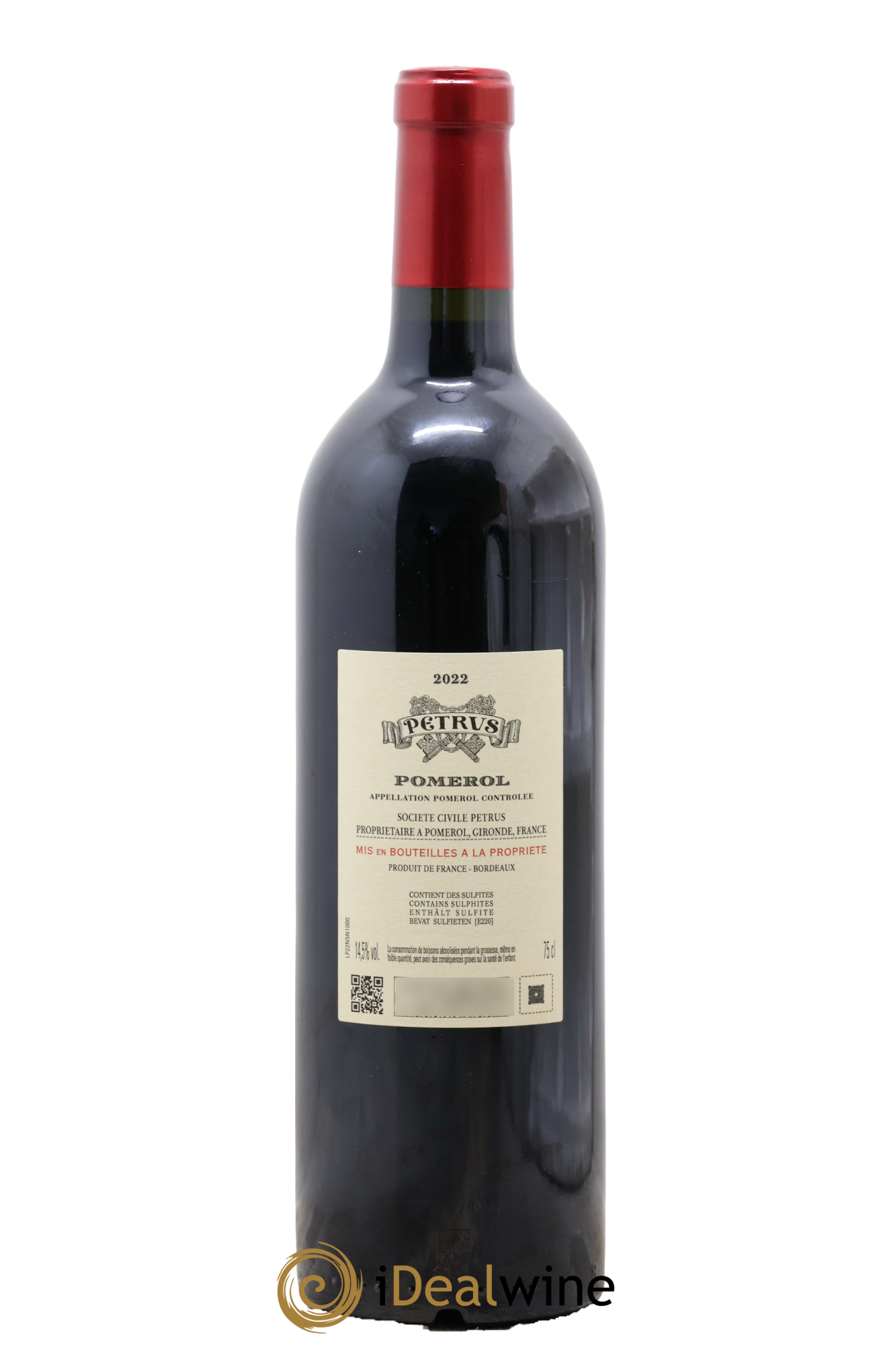 Petrus 2022 - Lot of 1 bottle - 2