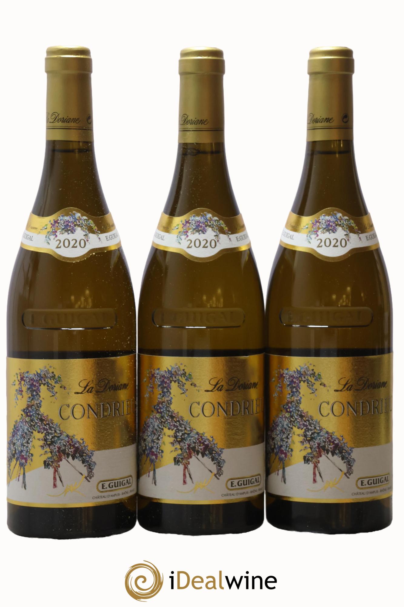 Condrieu La Doriane Guigal 2020 - Lot of 3 bottles - 0