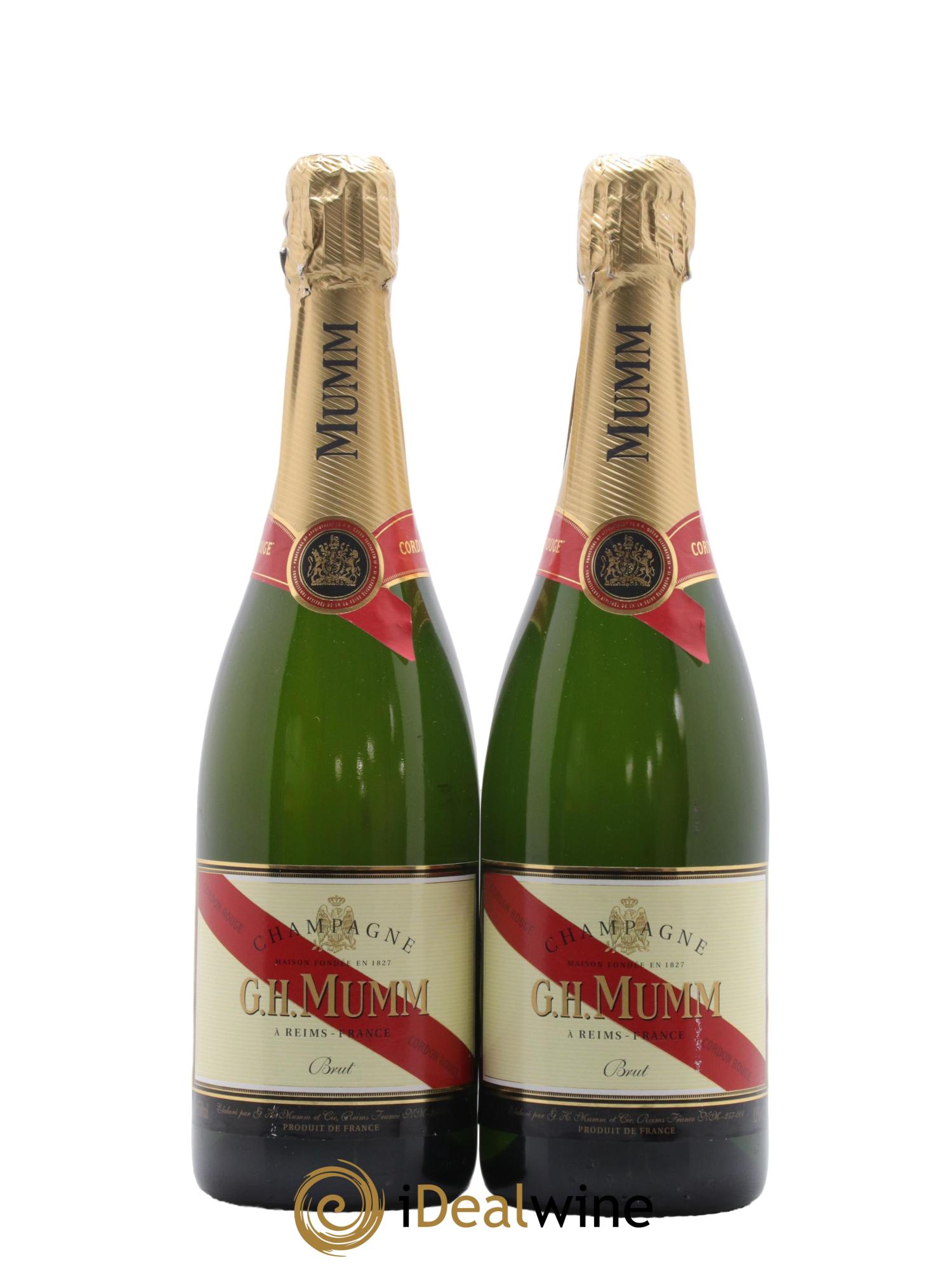 Cordon Rouge Mumm - Lot de 2 bouteilles - 0