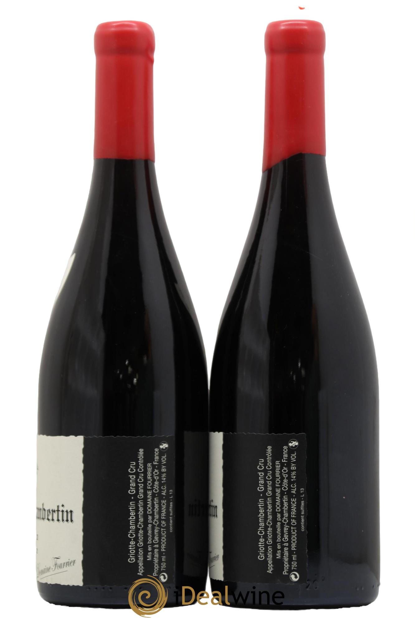 Griotte-Chambertin Grand Cru Vieille Vigne Fourrier (Domaine) 2017 - Lot de 2 bouteilles - 1