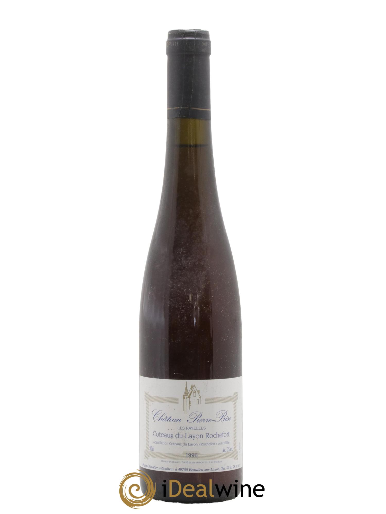 Coteaux du Layon Rochefort Les Rayelles Château Pierre Bize 1996 - Lot of 1 500ml format - 0