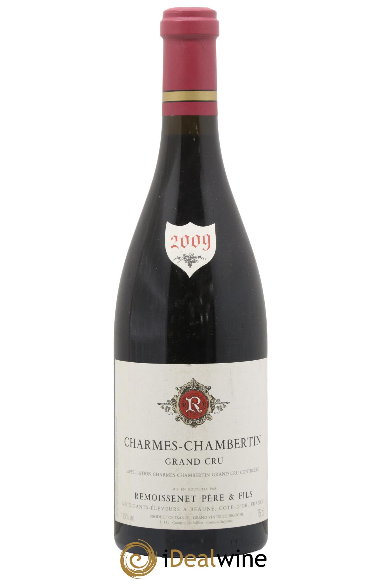 Charmes-Chambertin Grand Cru Remoissenet Père et Fils 2009 - Lot of 1 bottle - 0