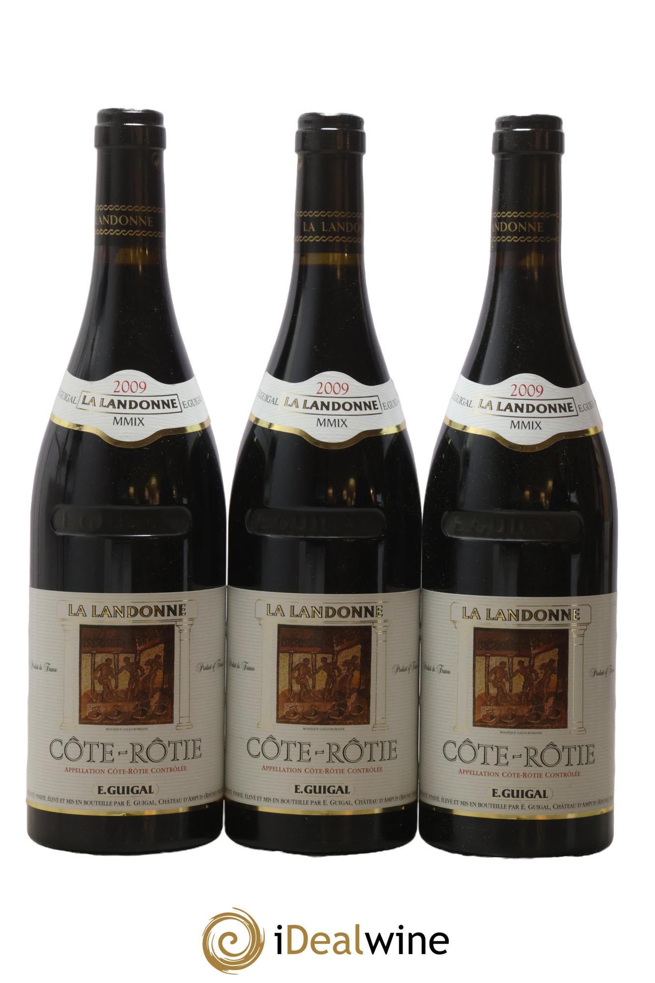 Côte-Rôtie La Landonne Guigal 2009 - Lot of 6 bottles - 3