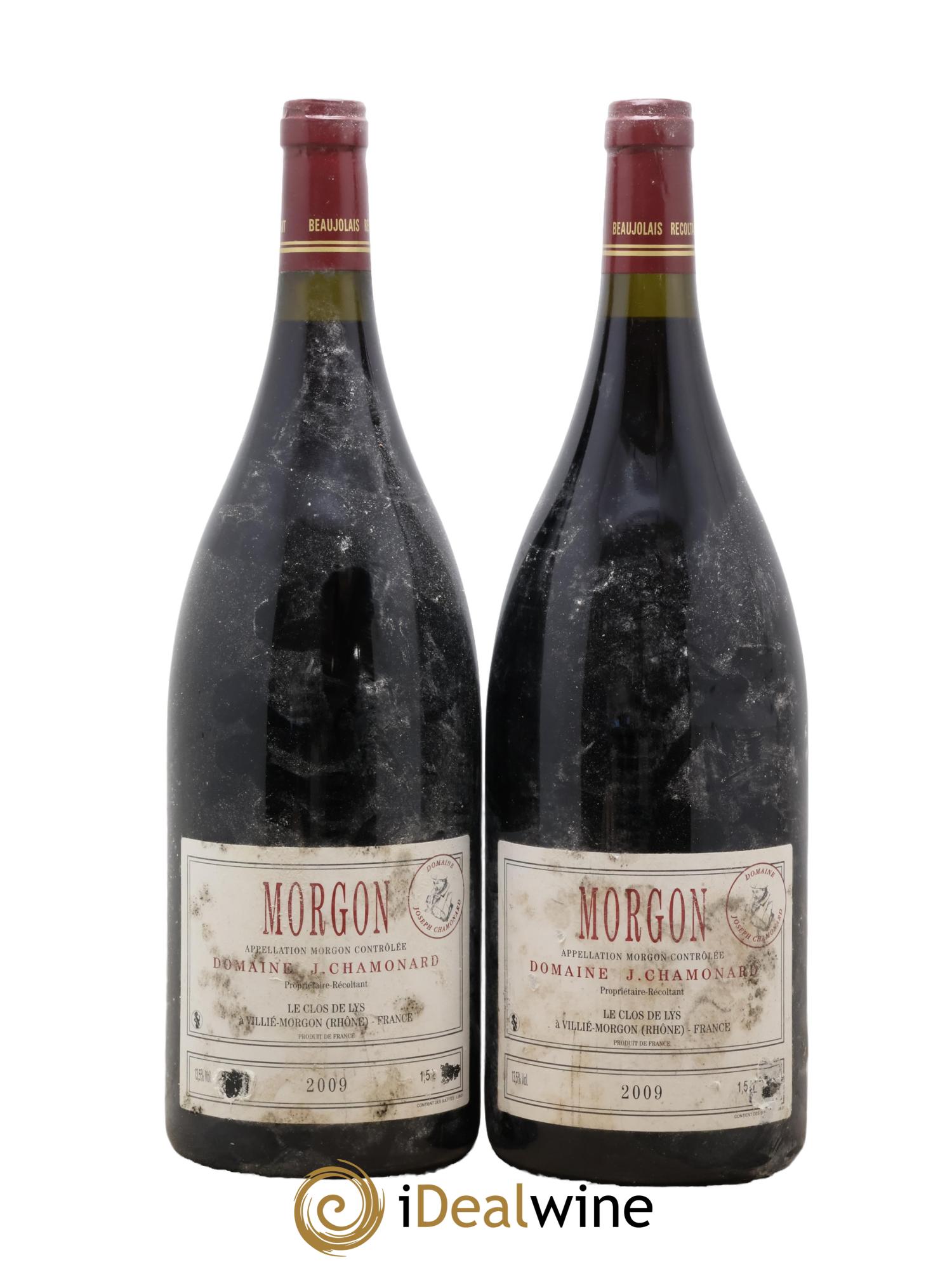 Morgon Clos de Lys Joseph Chamonard 2009 - Posten von 2 Magnum - 0
