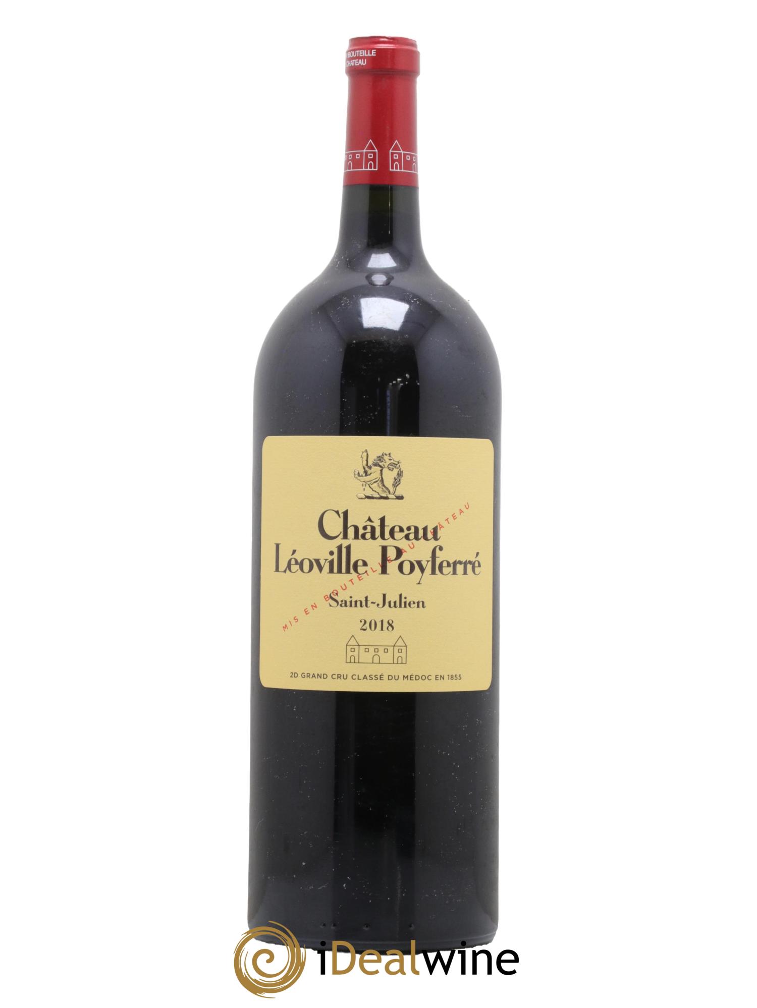 Château Léoville Poyferré 2ème Grand Cru Classé 2018 - Lot de 1 magnum - 0