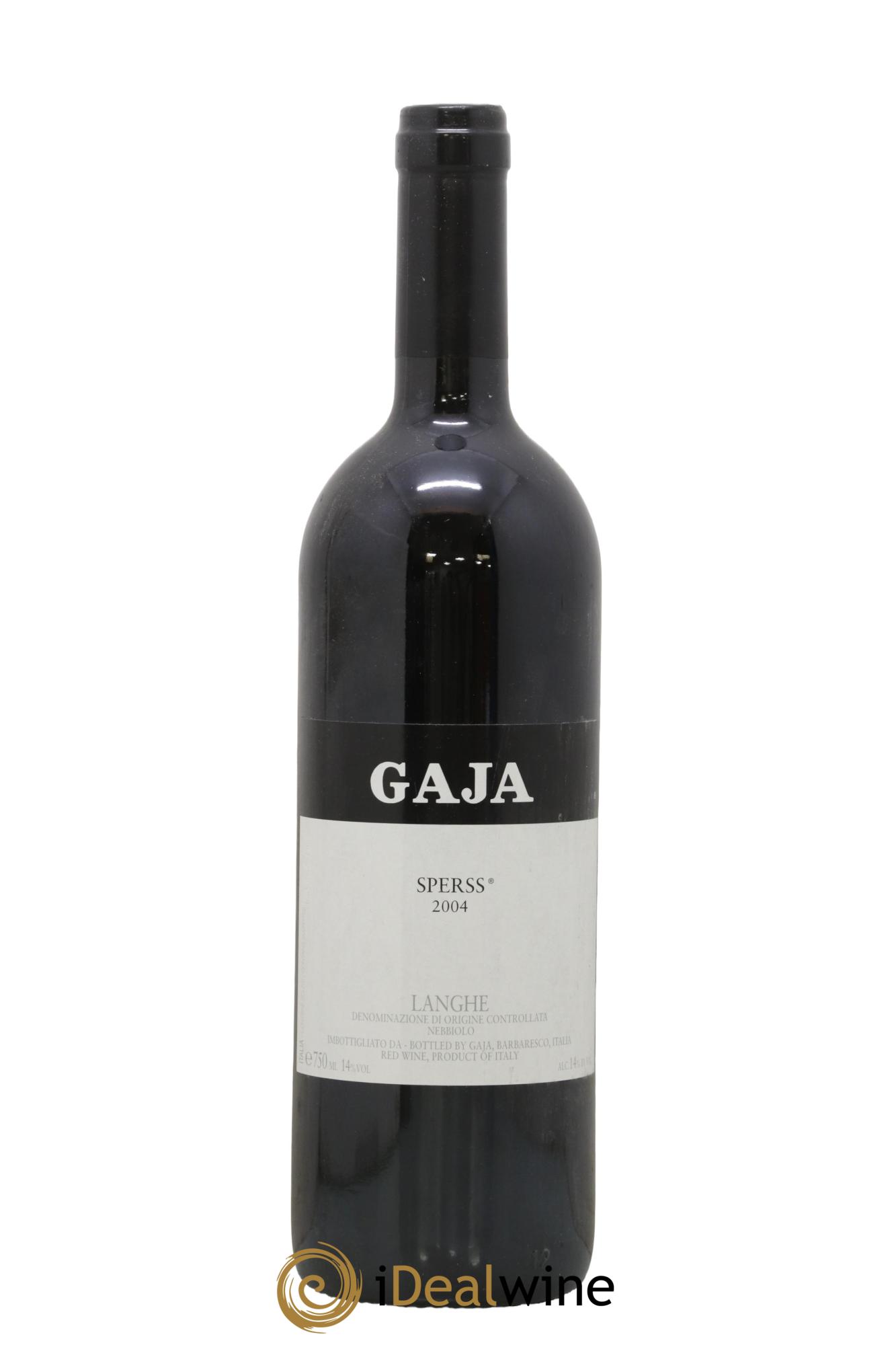 Langhe Sperss Angelo Gaja 2004 - Lot of 1 bottle - 0