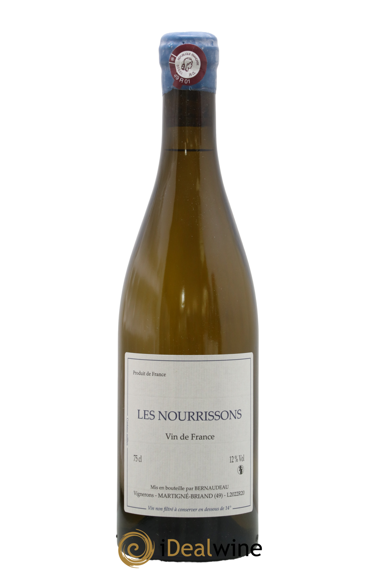 Vin de France Les Nourrissons Stéphane Bernaudeau 2022 - Lot of 1 bottle - 0