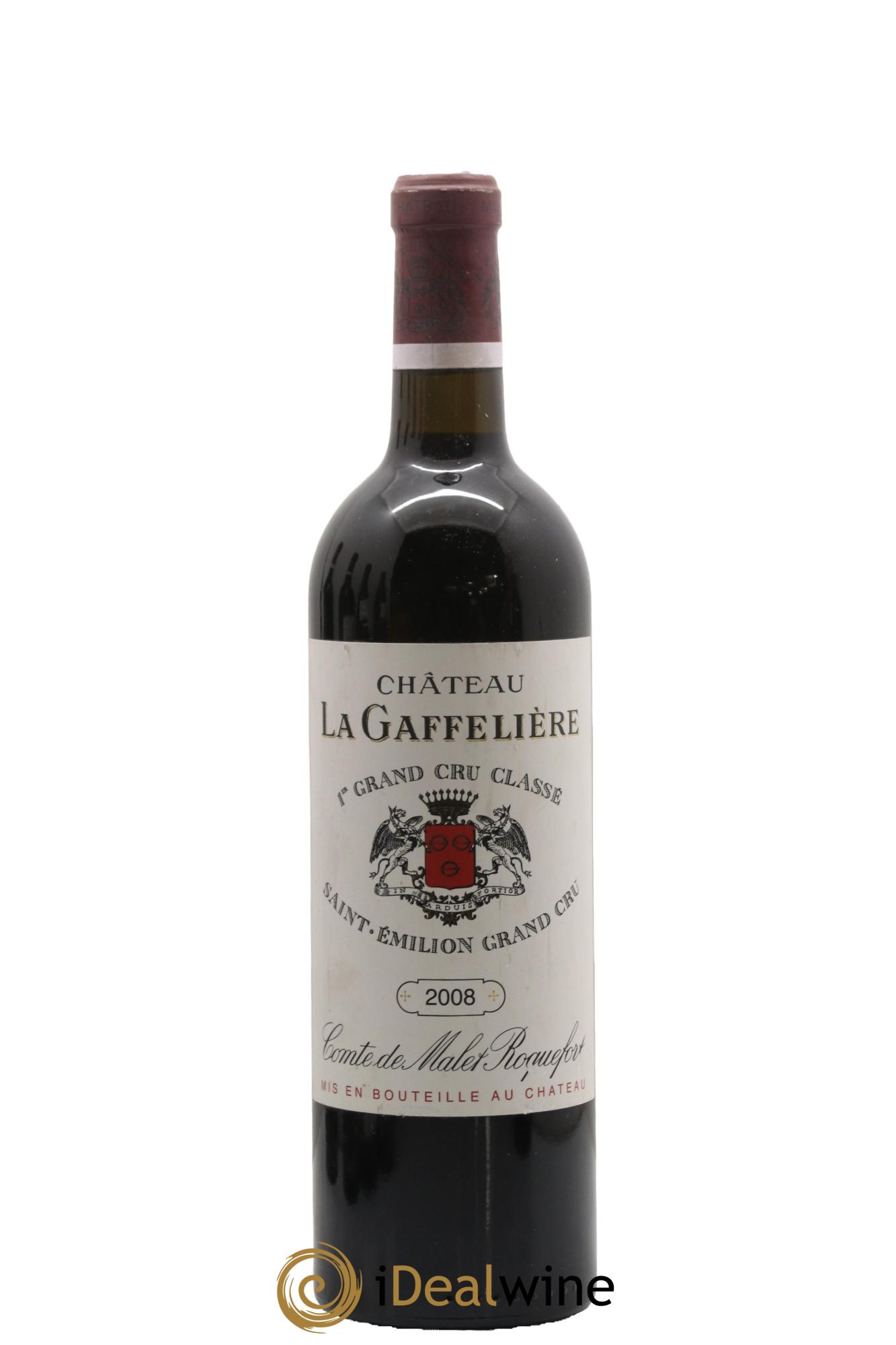 Château la Gaffelière 1er Grand Cru Classé B 2008 - Lot de 1 bouteille - 0