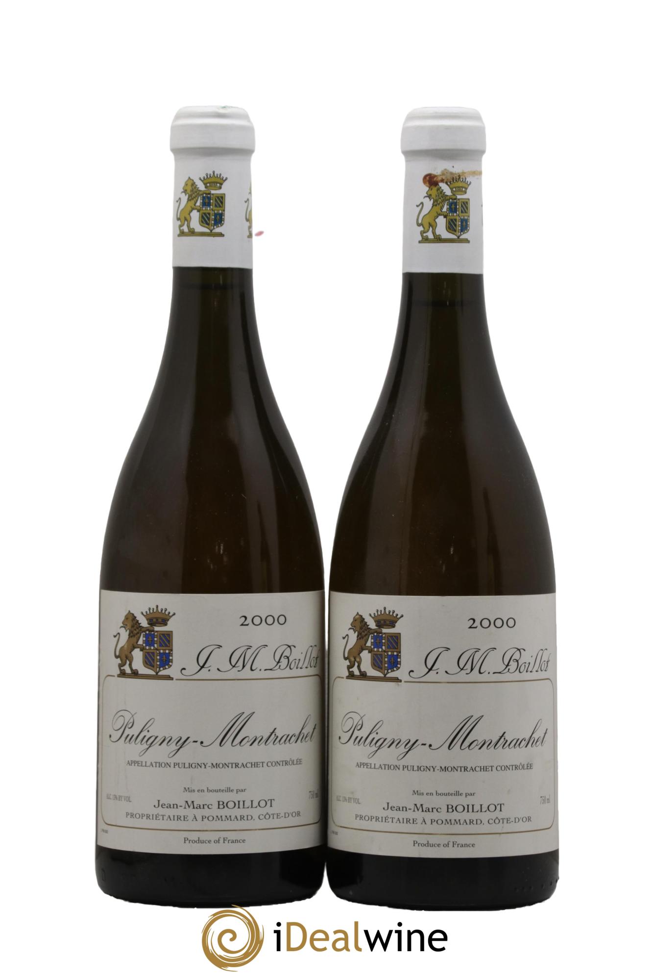 Puligny-Montrachet Jean-Marc Boillot 2000 - Lot de 2 bouteilles - 0