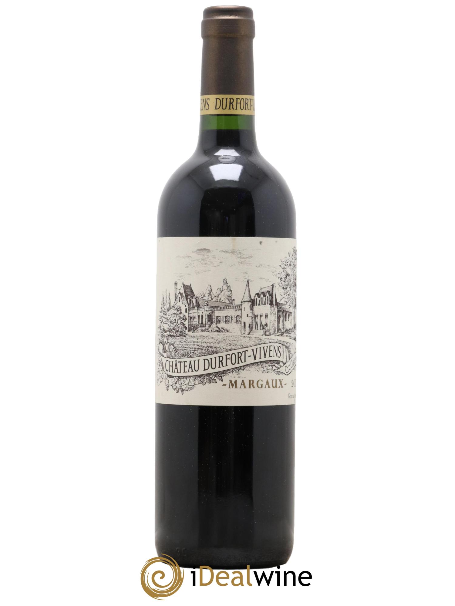 Château Durfort Vivens 2ème Grand Cru Classé 2007 - Lot de 1 bouteille - 0