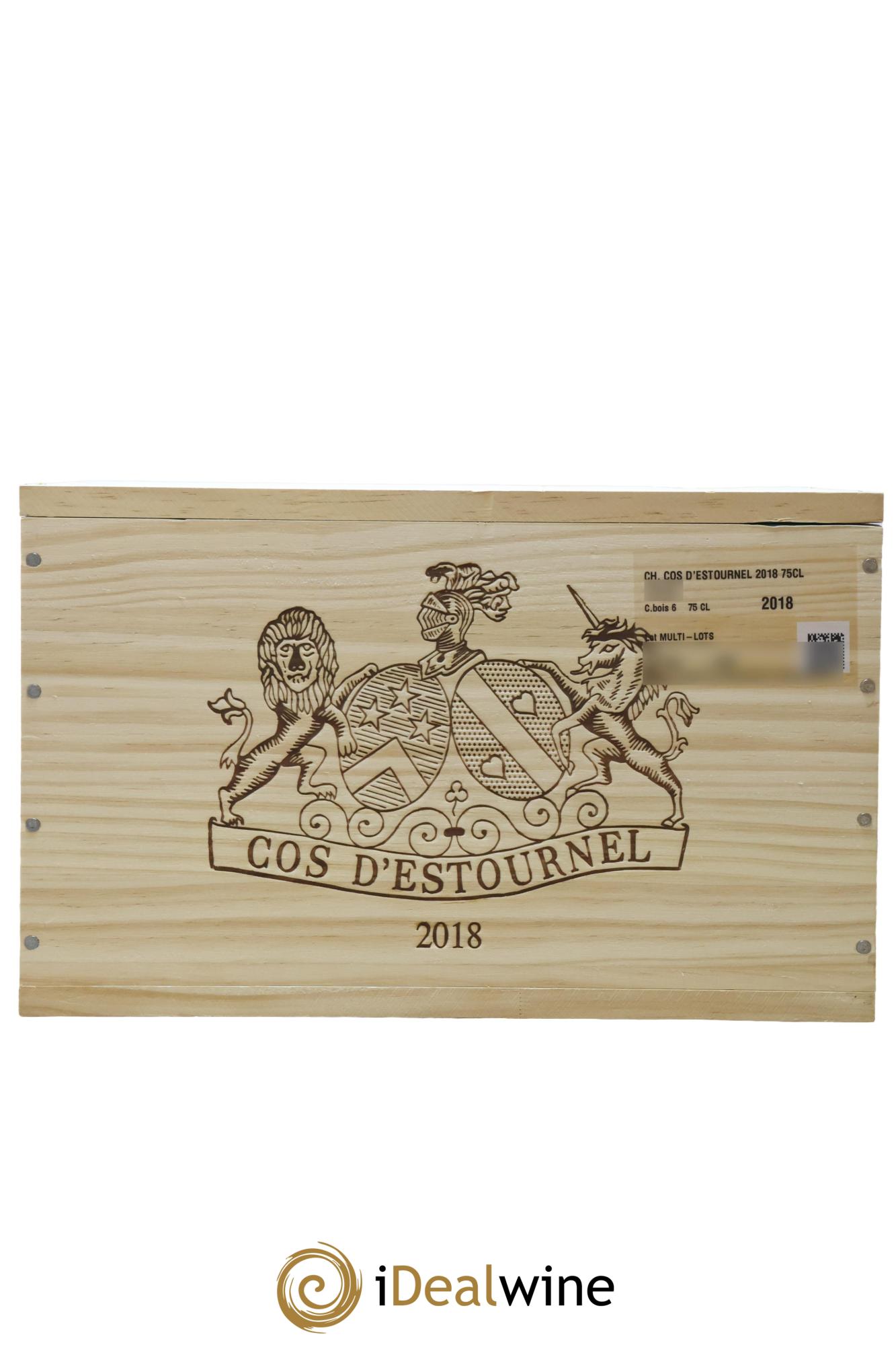 Cos d'Estournel 2ème Grand Cru Classé 2018 - Lot of 6 bottles - 3
