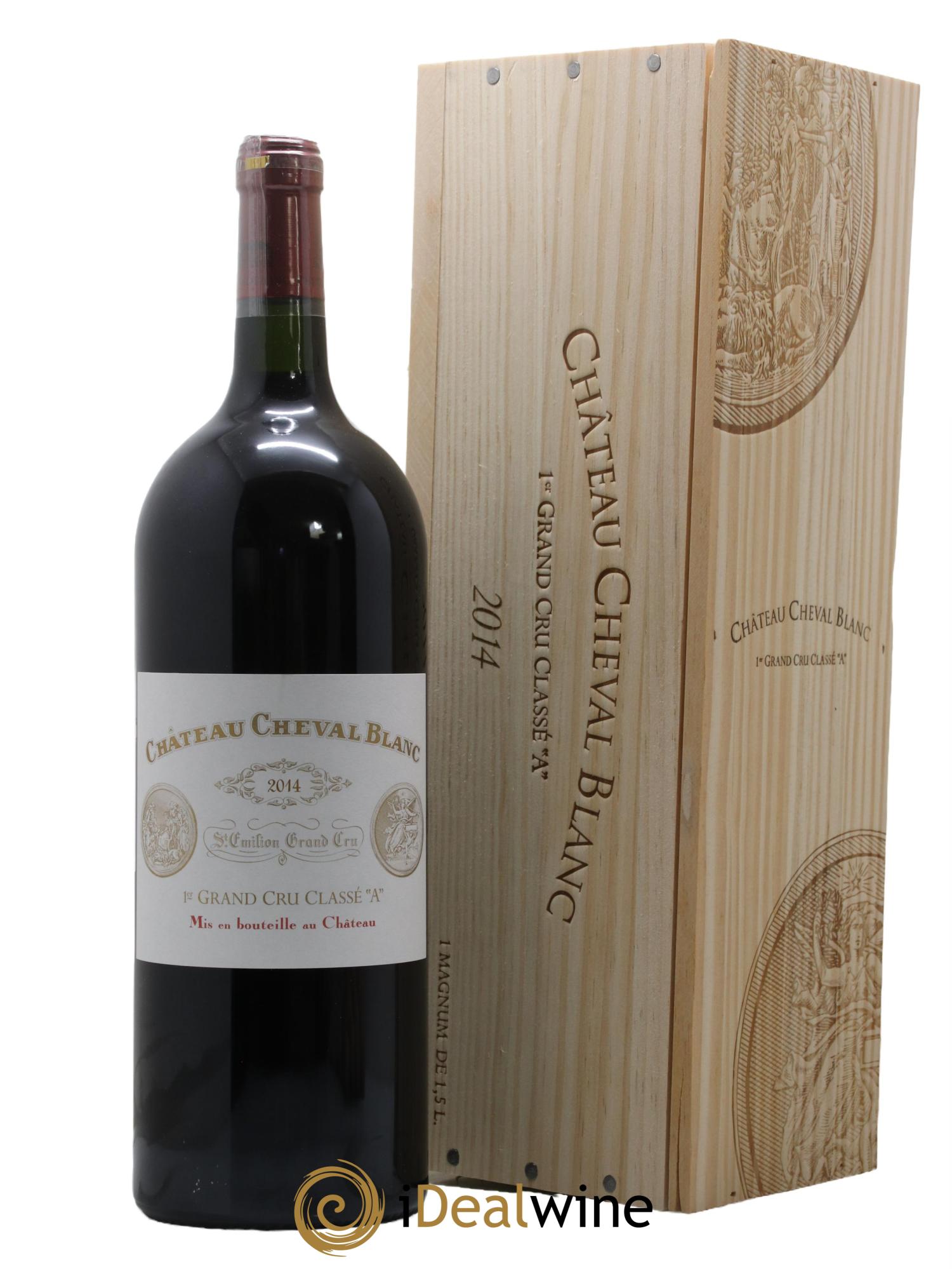 Château Cheval Blanc 1er Grand Cru Classé A 2014 - Lot de 1 magnum - 0