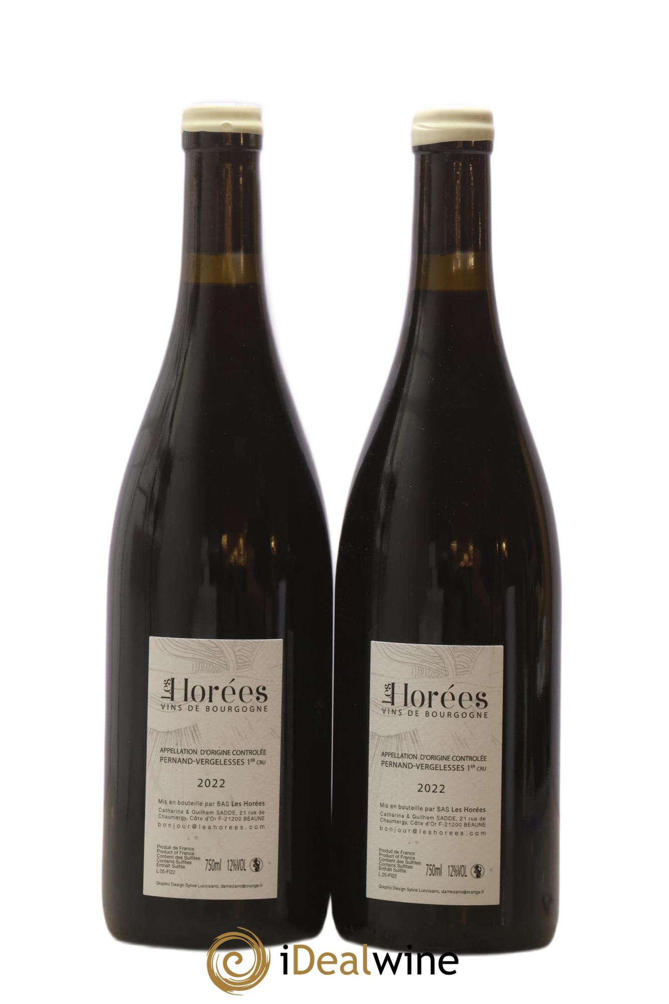 Pernand-Vergelesses 1er Cru Les Fichots Les Horées  2022 - Lotto di 2 bottiglie - 1