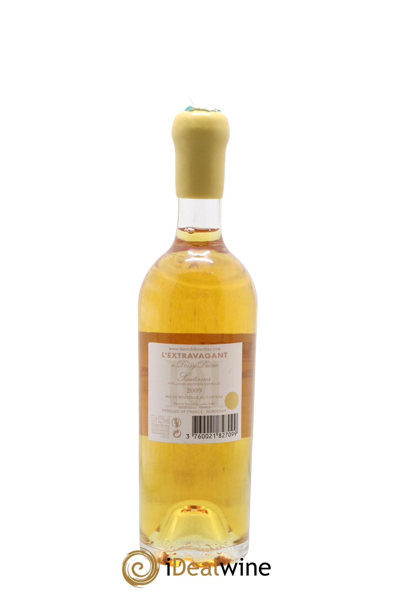 L'Extravagant de Doisy Daëne 2009 - Posten von 1 Demi-Flasche - 1