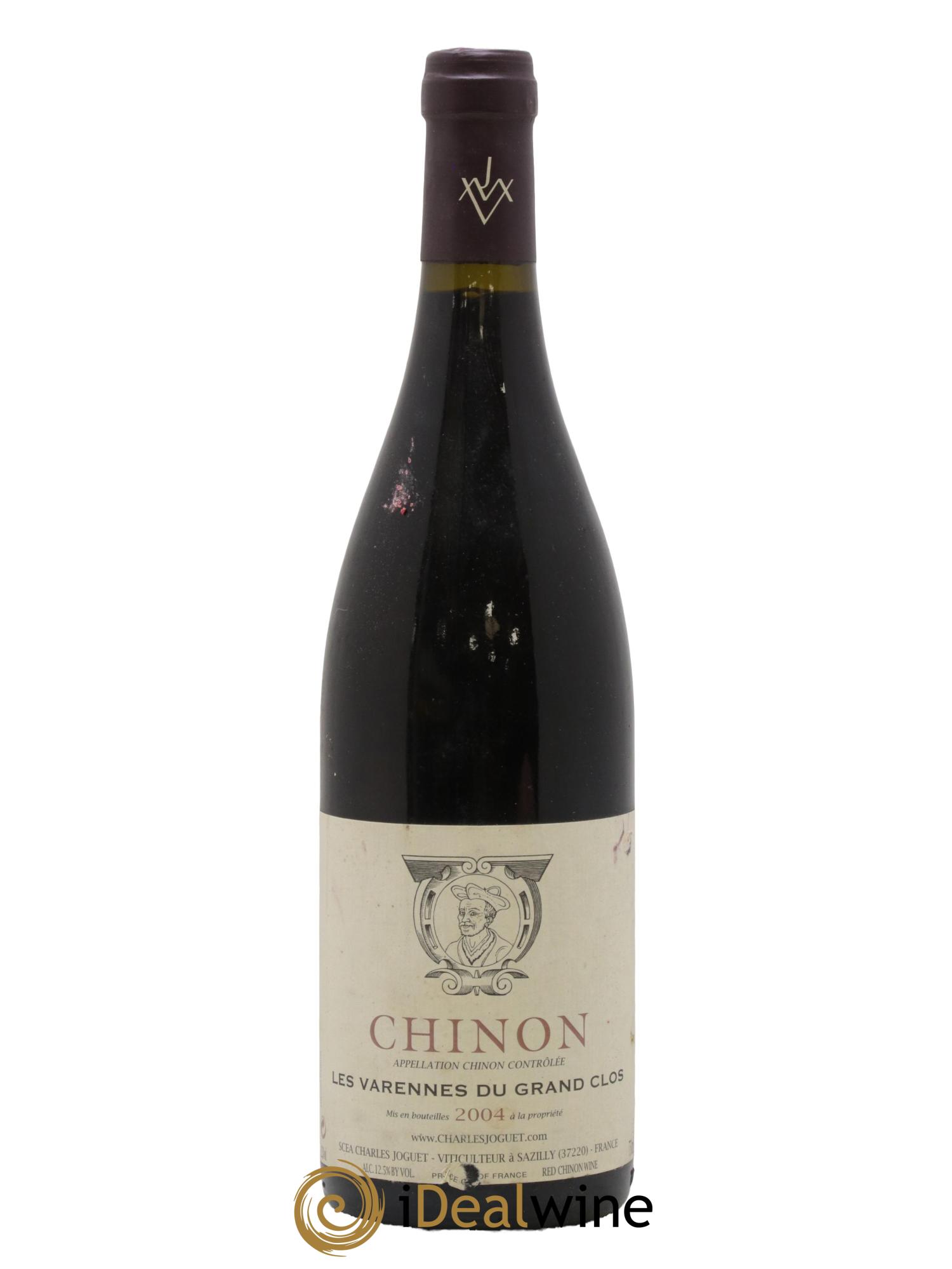 Chinon Les Varennes du Grand Clos Charles Joguet 2004 - Posten von 1 Flasche - 0