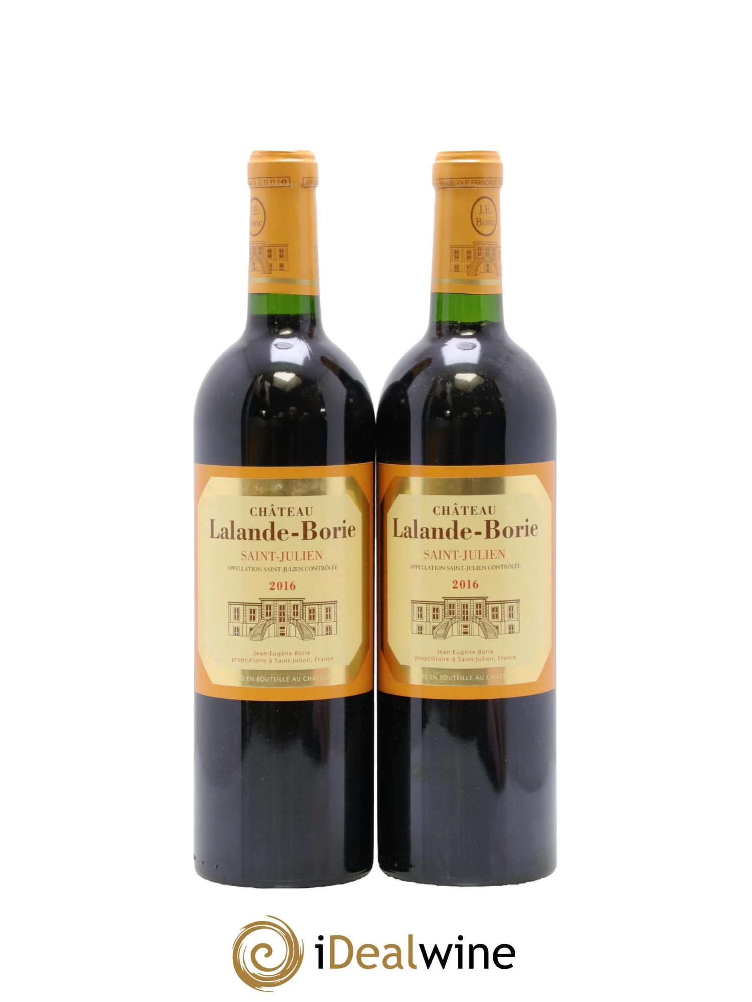 Château Lalande Borie 2016 - Lot de 2 bouteilles - 0