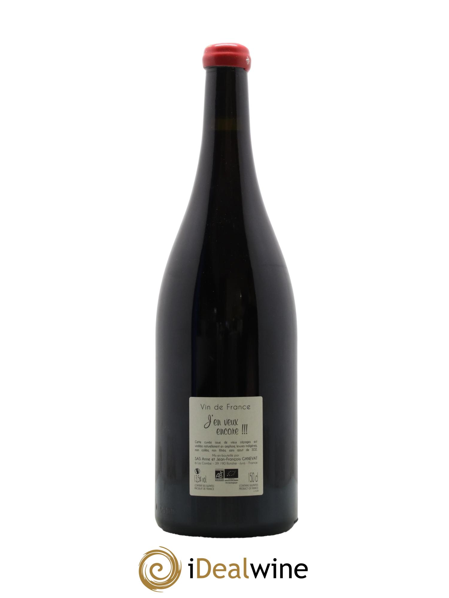 Vin de France J'en veux encore Anne et Jean François Ganevat 2015 - Posten von 1 Magnum - 1